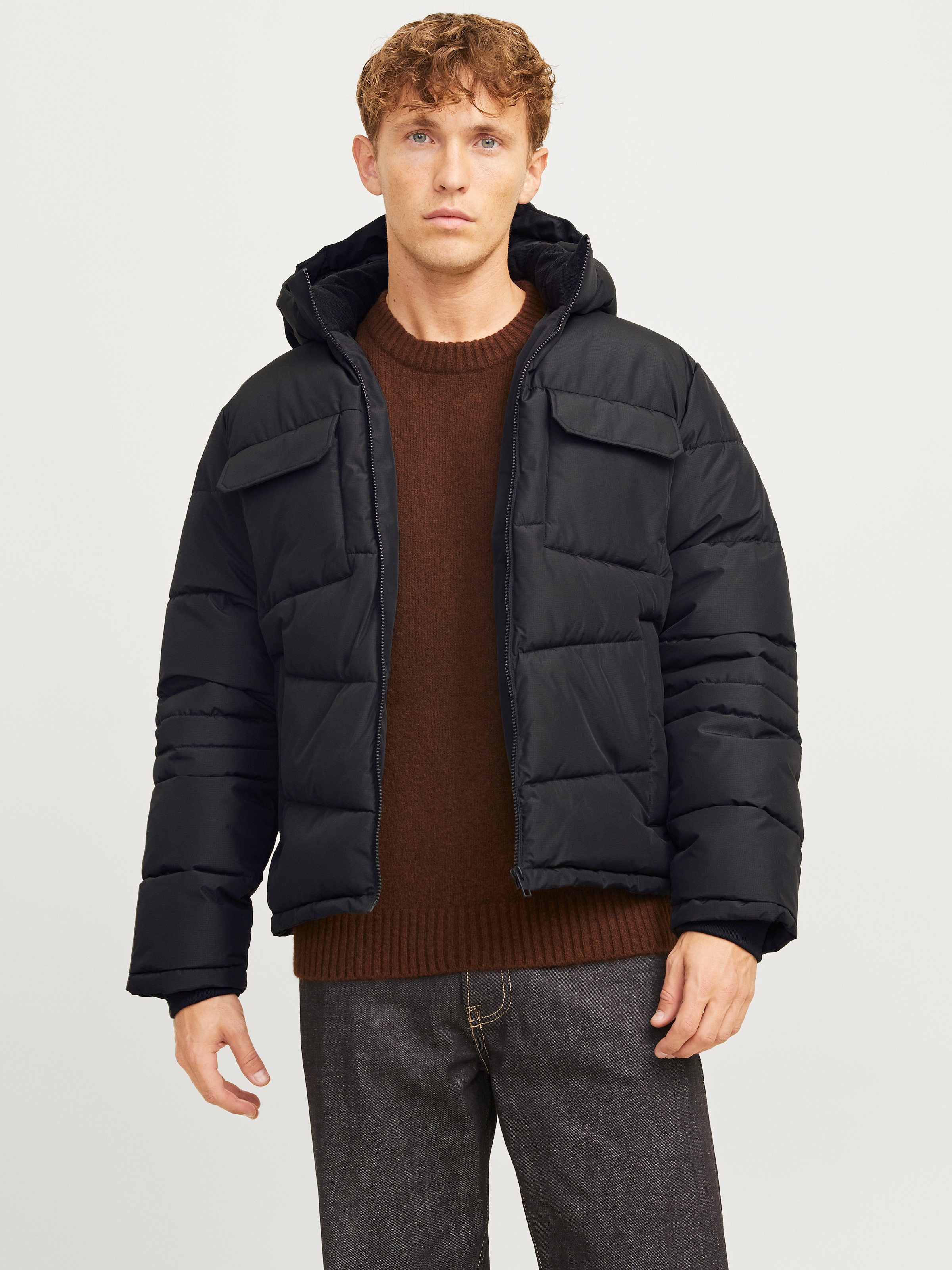 Jack & Jones Steppjacke "JJBUILD PUFFER JACKET", mit Kapuze günstig online kaufen