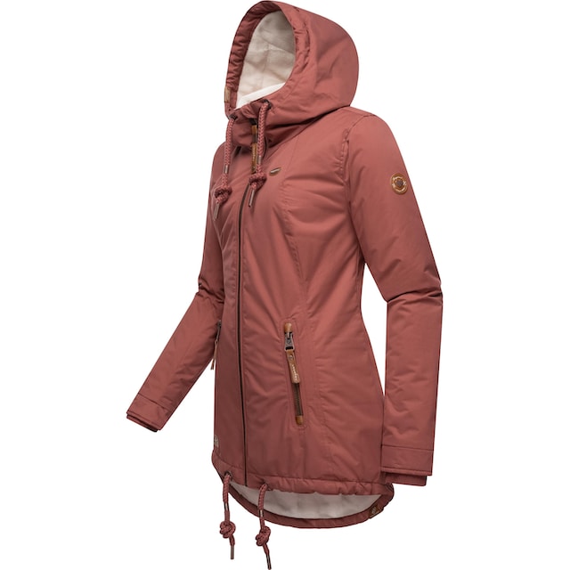 Ragwear Winterjacke »Zuzka Winter«, mit Kapuze, stylischer Winterparka mit  Teddyfleece Innenfutter online bestellen | BAUR