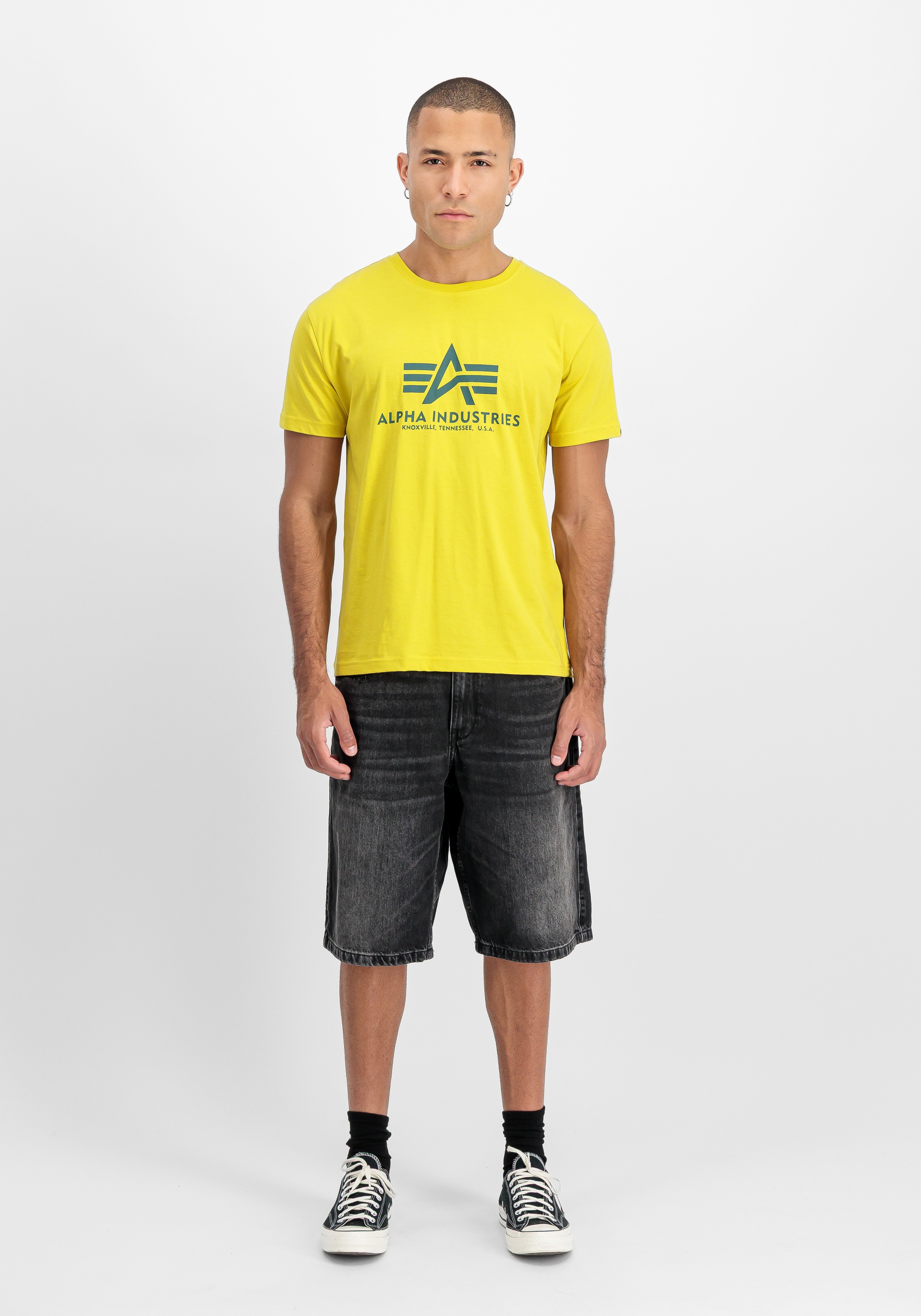 Alpha Industries Basic T-Shirt BL Black XL 2
