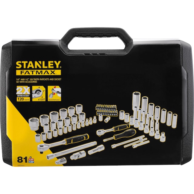 STANLEY Steckschlüssel »FMMT82826-1«, (Set, 81 St.) per Rechnung | BAUR