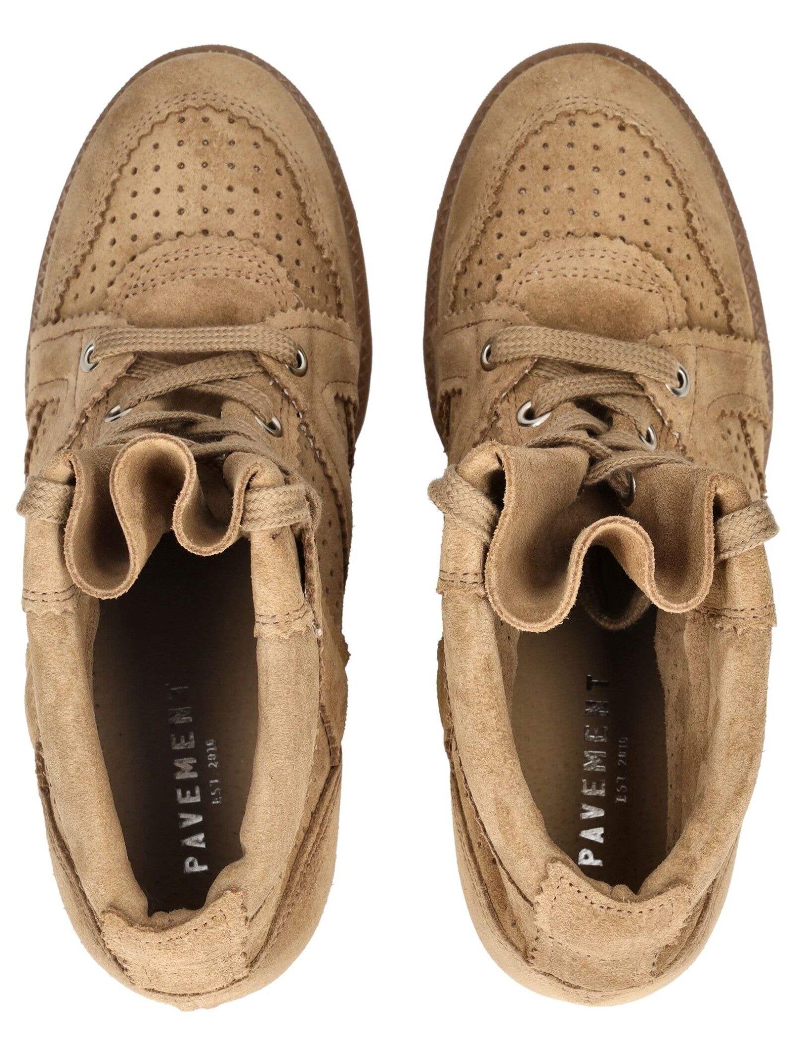 Pavement Schnürstiefelette »Pavement Stiefelette Veloursleder«