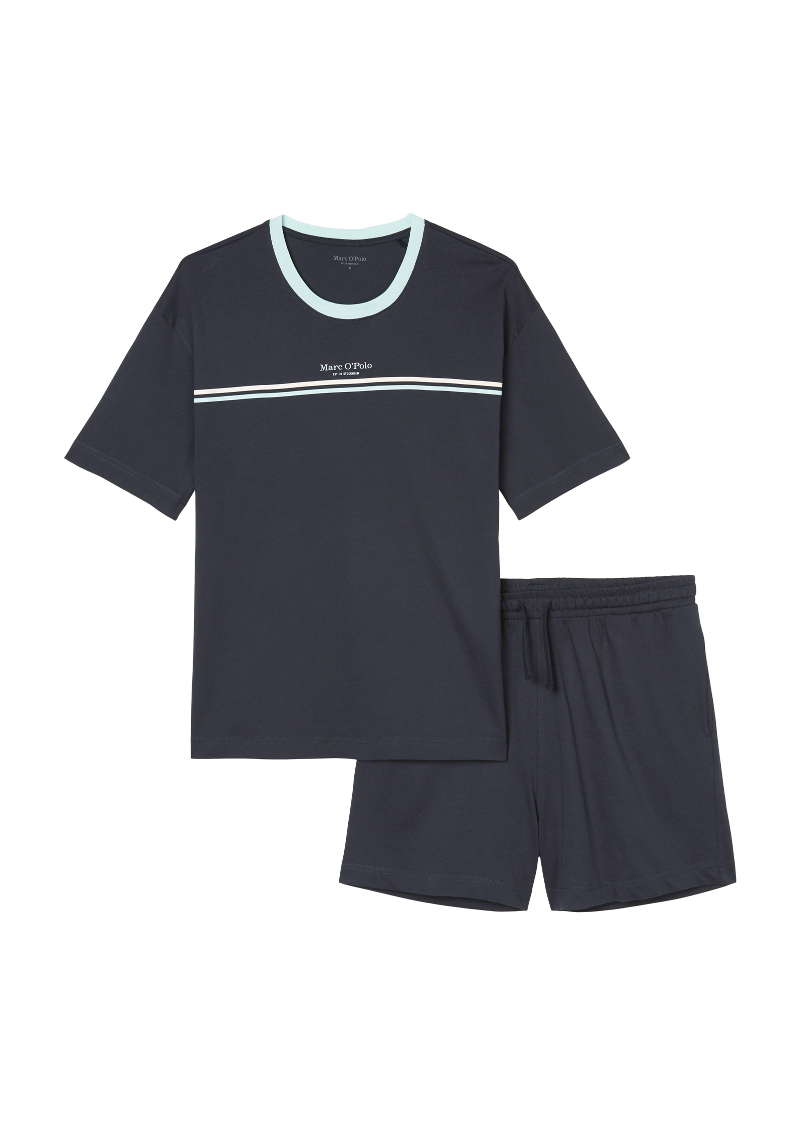 Marc OPolo Shorty "Mix & Match Cotton", (2 tlg.), bestehend aus T-Shirt und günstig online kaufen