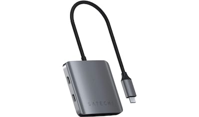 USB-Adapter »Aluminum 4 Port USB-C Hub«, USB-C zu USB Typ C