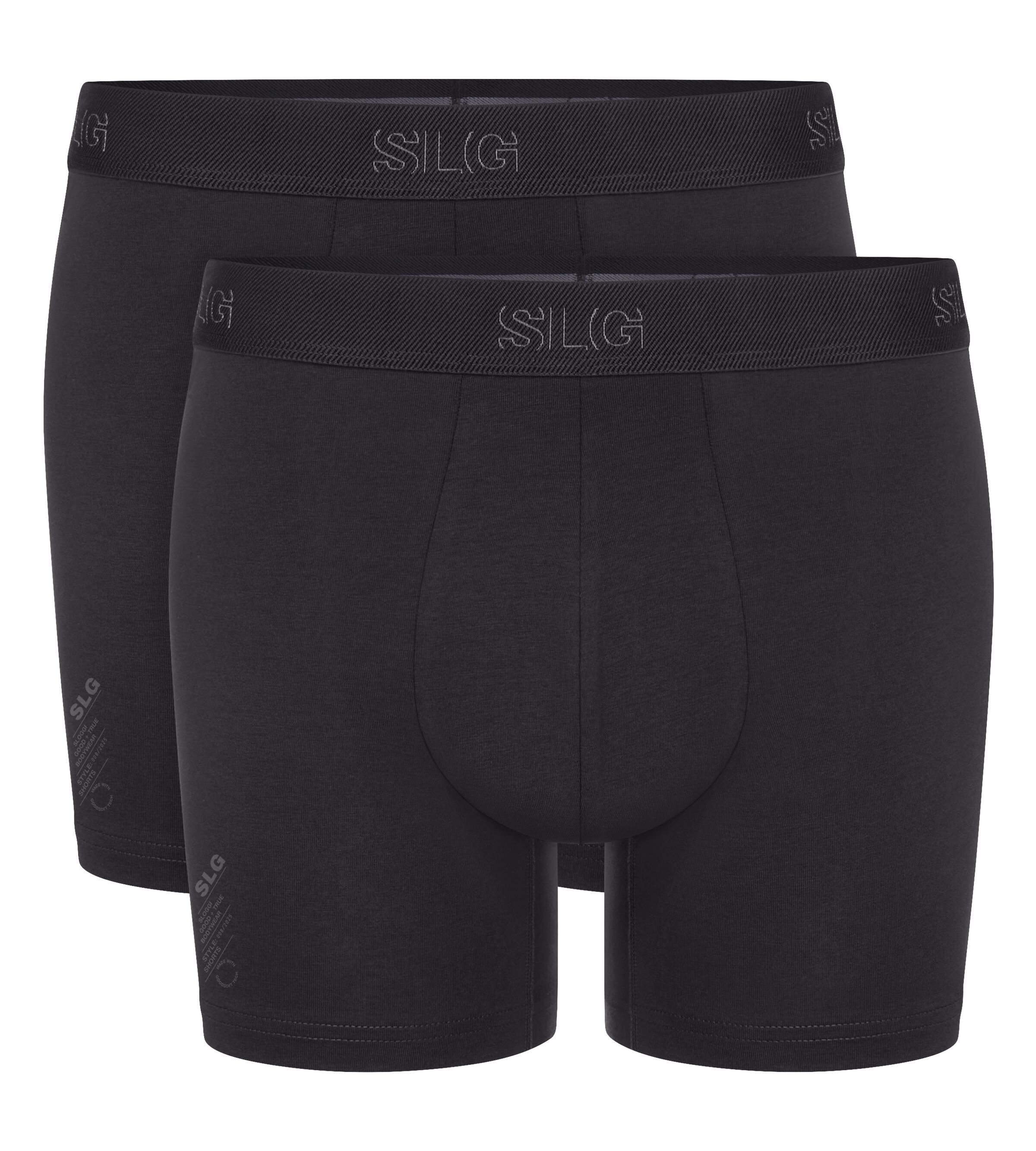 sloggi Boxershorts "SLG Base" weicher Elastikbund mit diskretem Logo, ohne Eingriff