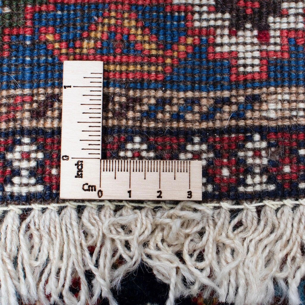 Wohnen Teppiche morgenland Wollteppich »Yalameh Durchgemustert Marrone 310 x 200 cm«, rechteckig, 1 mm Höhe, Unikat mit Zertifik
