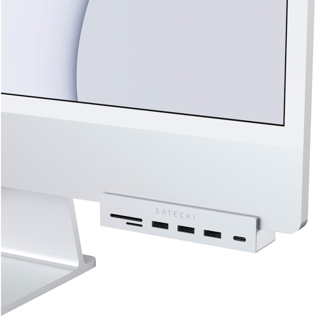 Satechi USB-Adapter »USB-C Clamp Hub for 24" iMac«, USB 3.0 Typ A zu USB-C