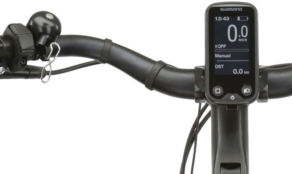 Kross E-Bike »E-Citybike Sentio Hybrid 5.0 28 Zoll schwarz«, 7 Gang, Shimano, NEXUS, Mittelmotor 250 W