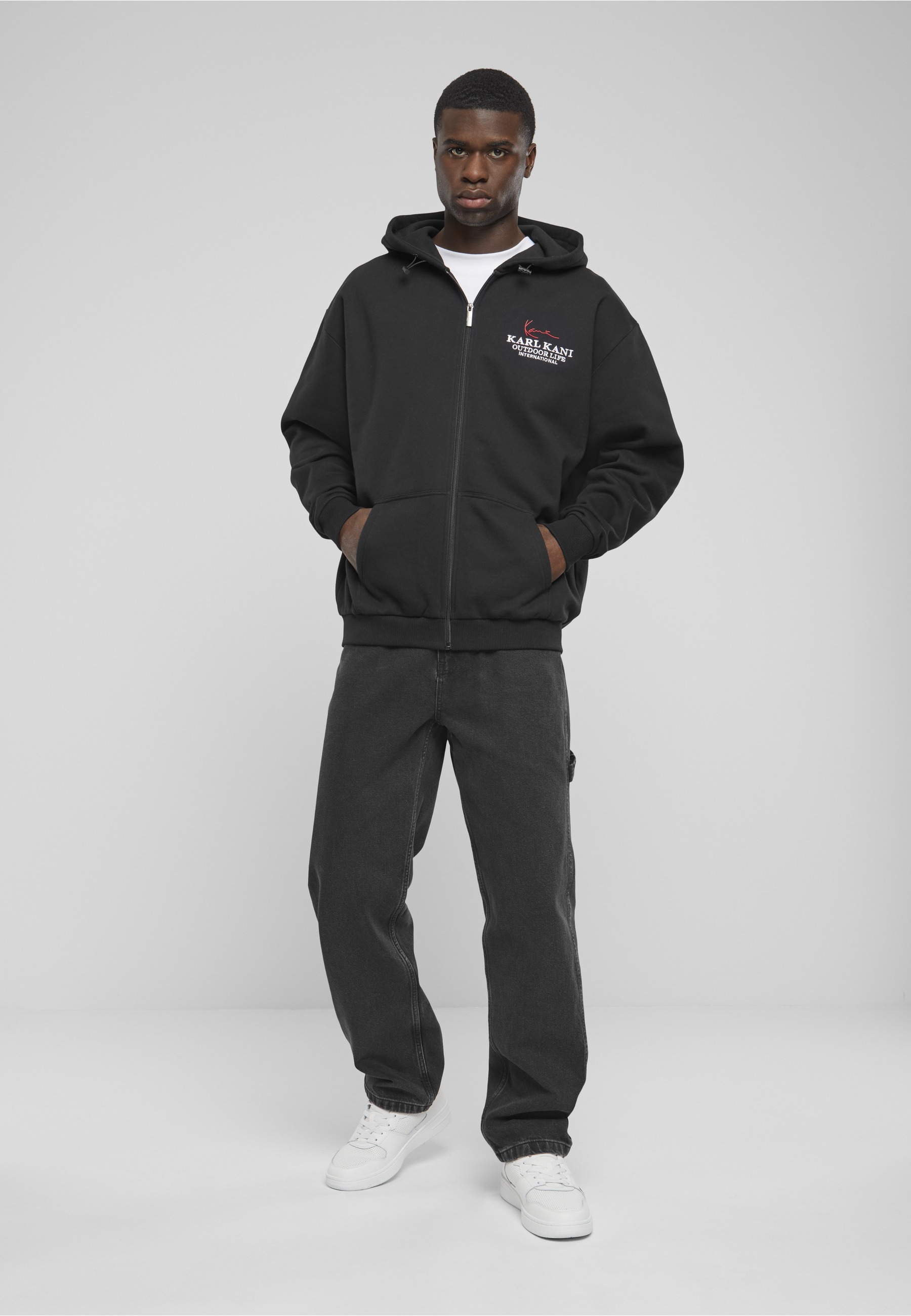 Karl Kani Bequeme Jeans »Karl Kani Herren KMI-PL063-001-03 KK Retro Baggy Workwear Denim« 1 Stk.