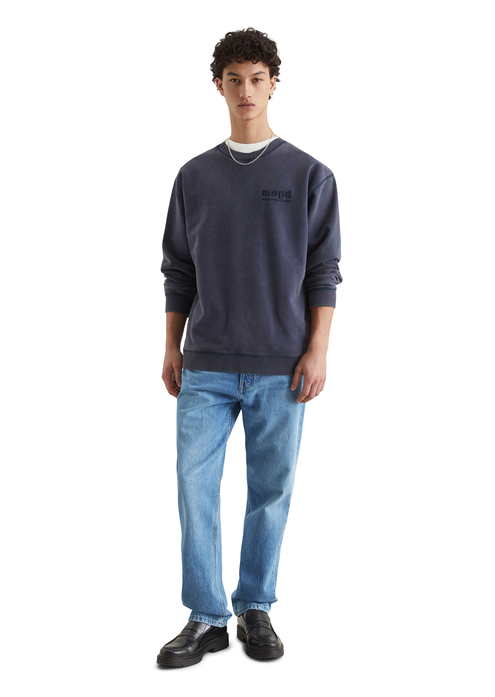 Marc O'Polo DENIM Sweatshirt »aus reiner Bio-Baumwolle«