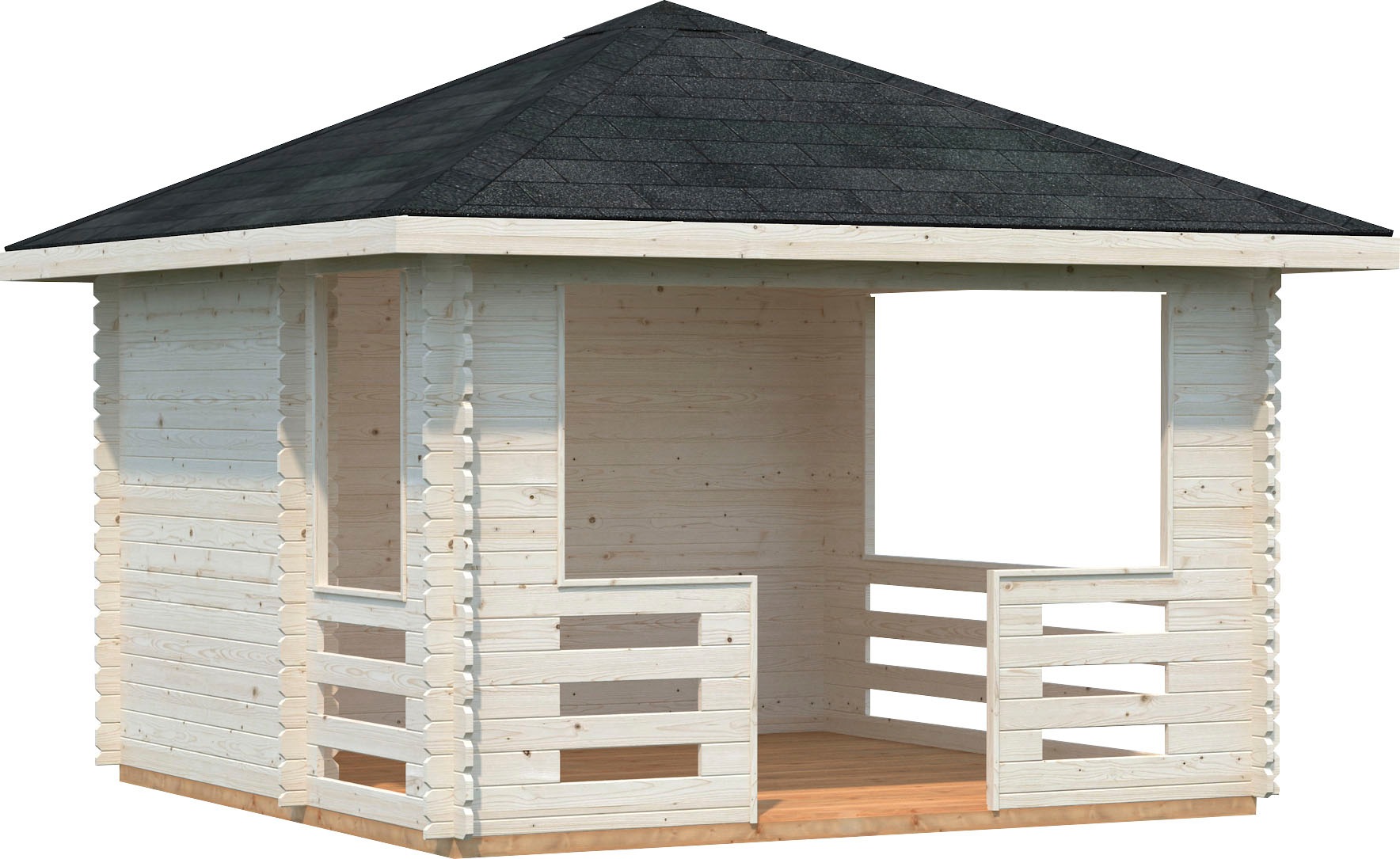 Palmako Gartenhaus "Pavillon Julie", naturbelassen günstig online kaufen