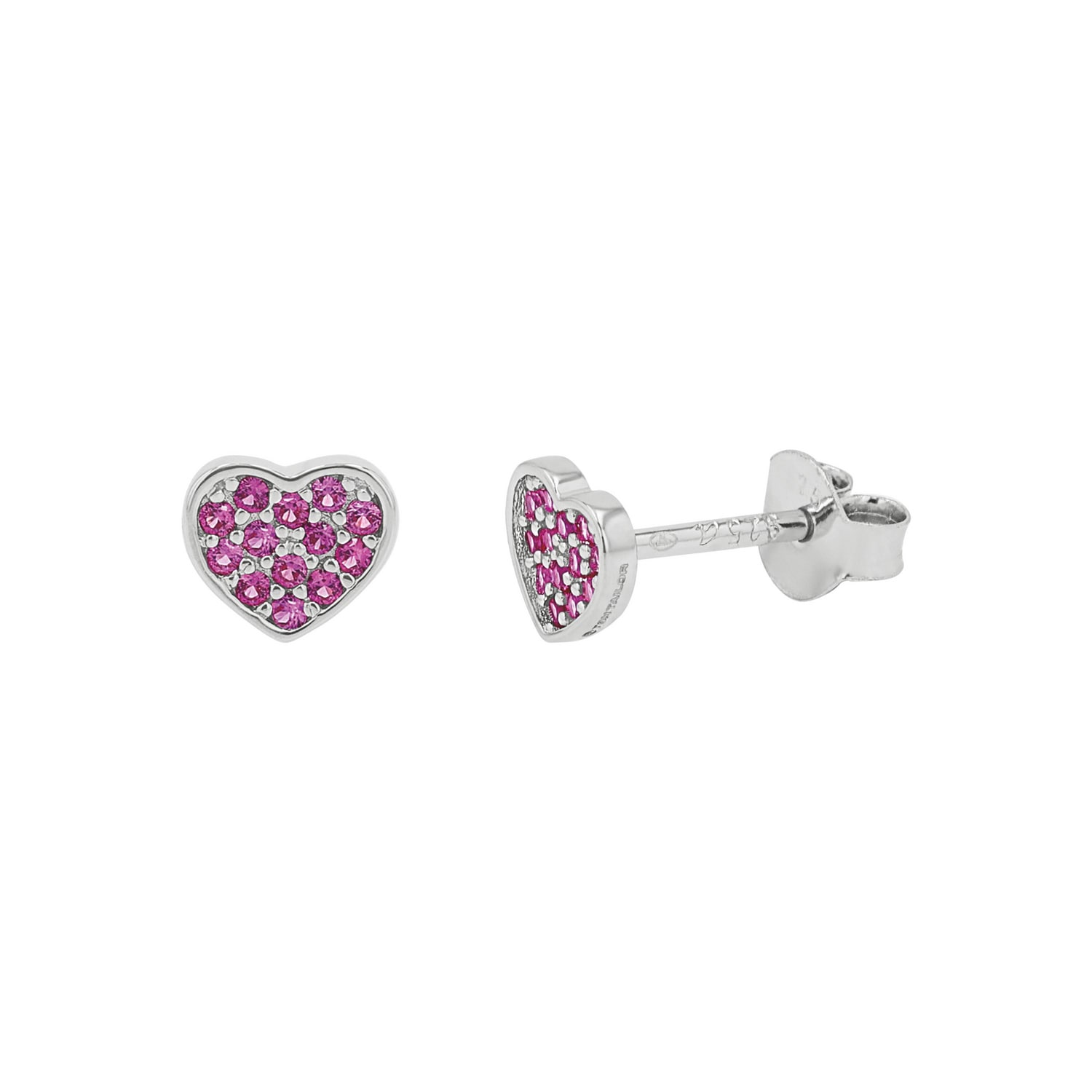 TOM TAILOR Paar Ohrstecker »Schmuck Geschenk Silber 925 Herz« mit Zirkonia (synth.)