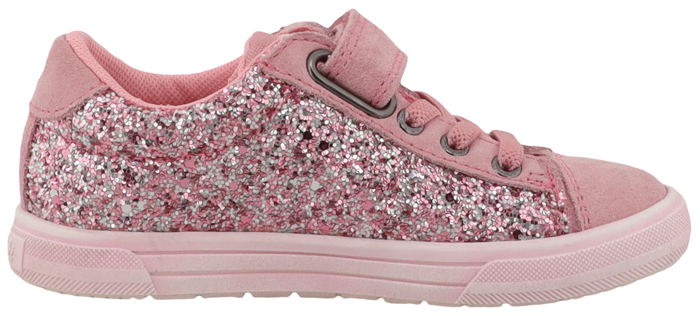 Lurchi Sneaker »Bine«  Klettschuh mit Glitzer, Größenschablone zum Download