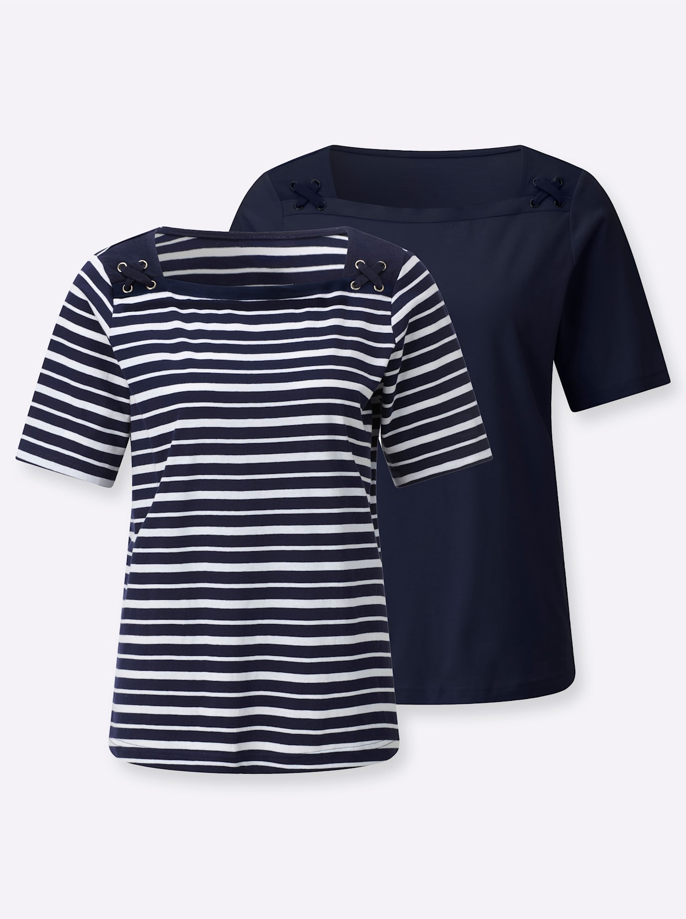 Thumbnail - Casual Looks T-Shirt "Shirt-Set" 2 tlg.