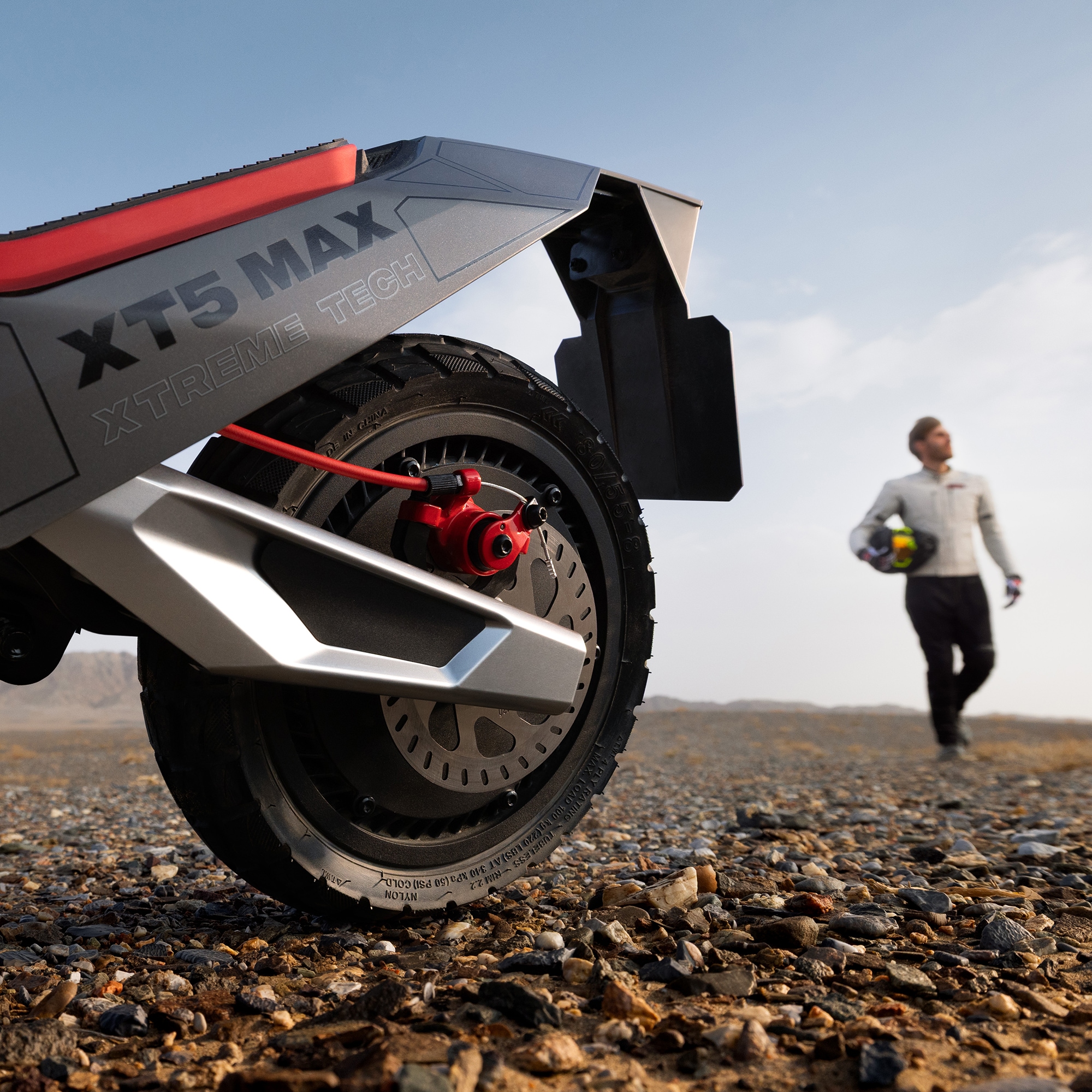 NAVEE E-Scooter »XT5 Max Electric Scooter« 20 km/h 110 km TCS, Bluetooth‑Entsperrung, BMS, Find My, 12" Offroad‑Reifen