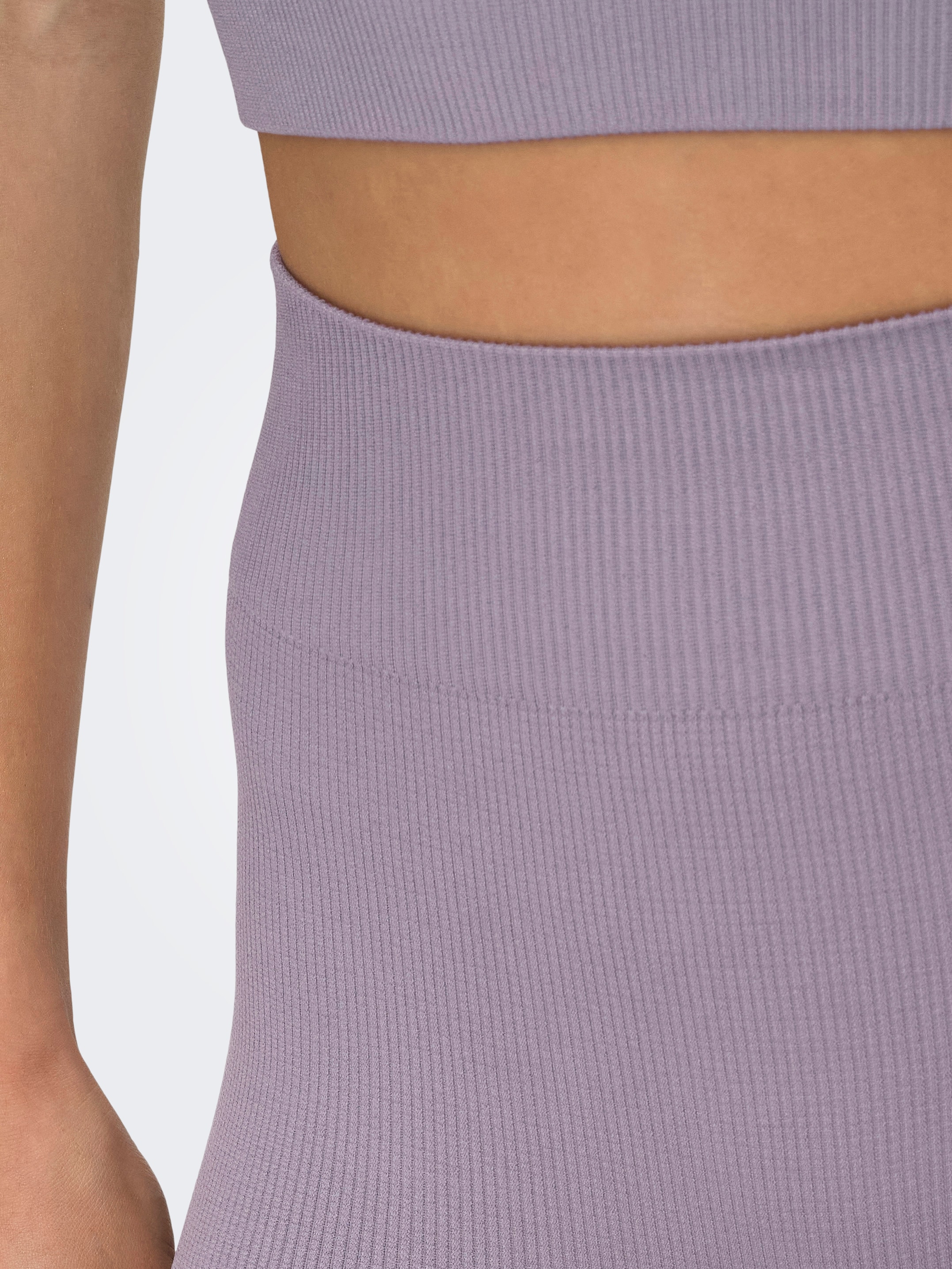 ONLY Play Trainingstights »ONPJAIA LIFE HW LOUNGE«  in gerippter Struktur