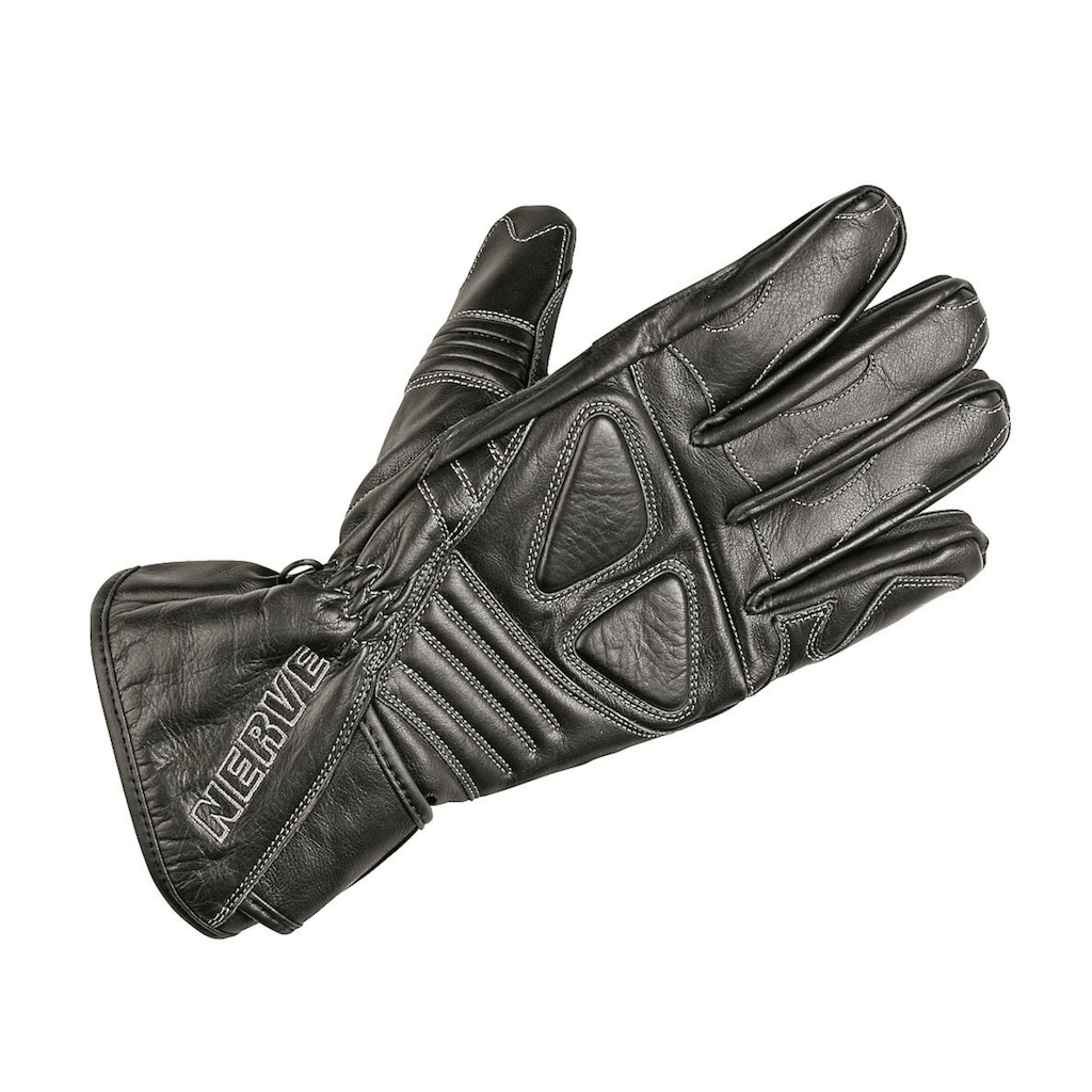 NERVE Motorradhandschuhe »Dark Leather«