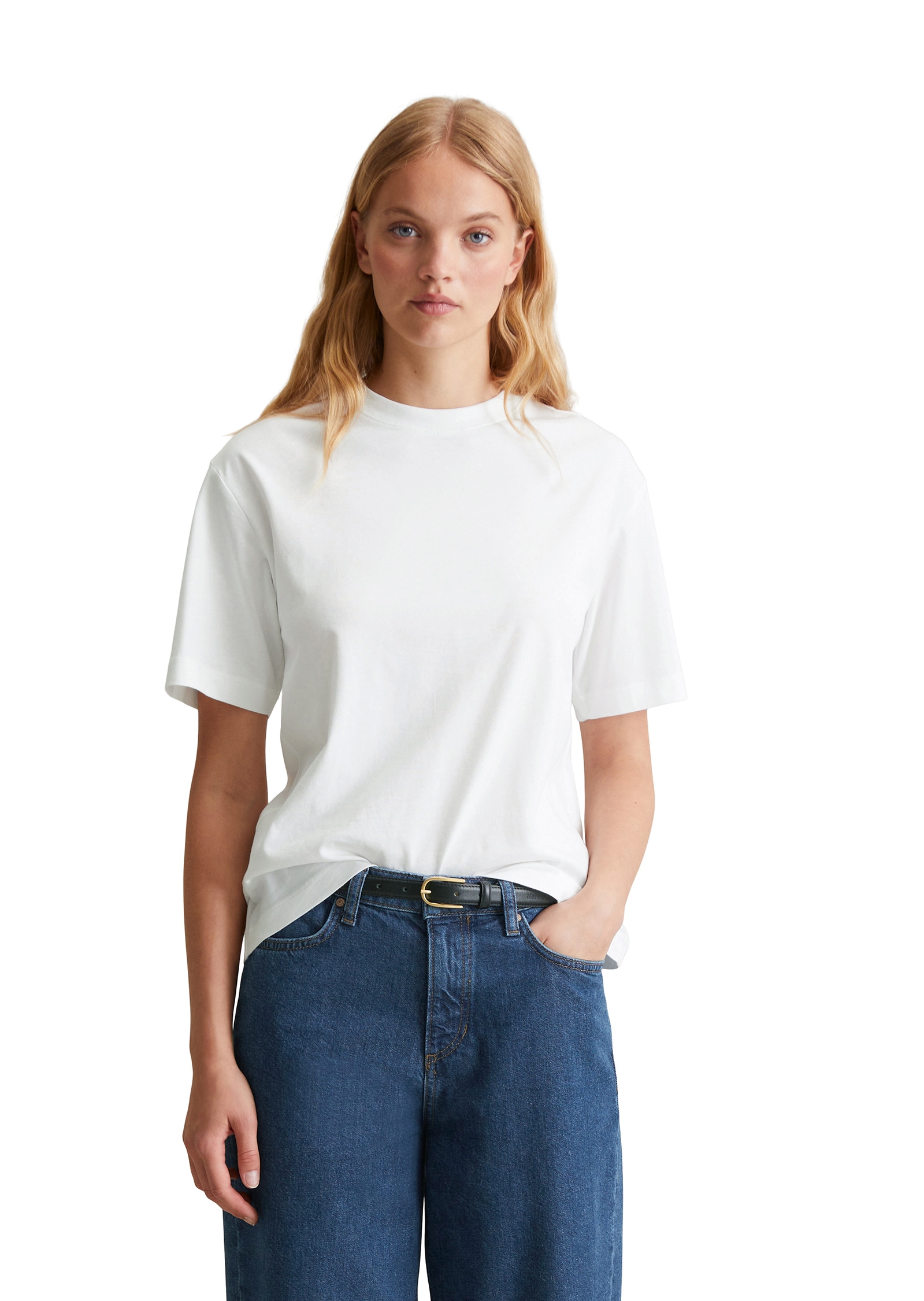 Marc OPolo DENIM T-Shirt "aus Organic Cotton" günstig online kaufen