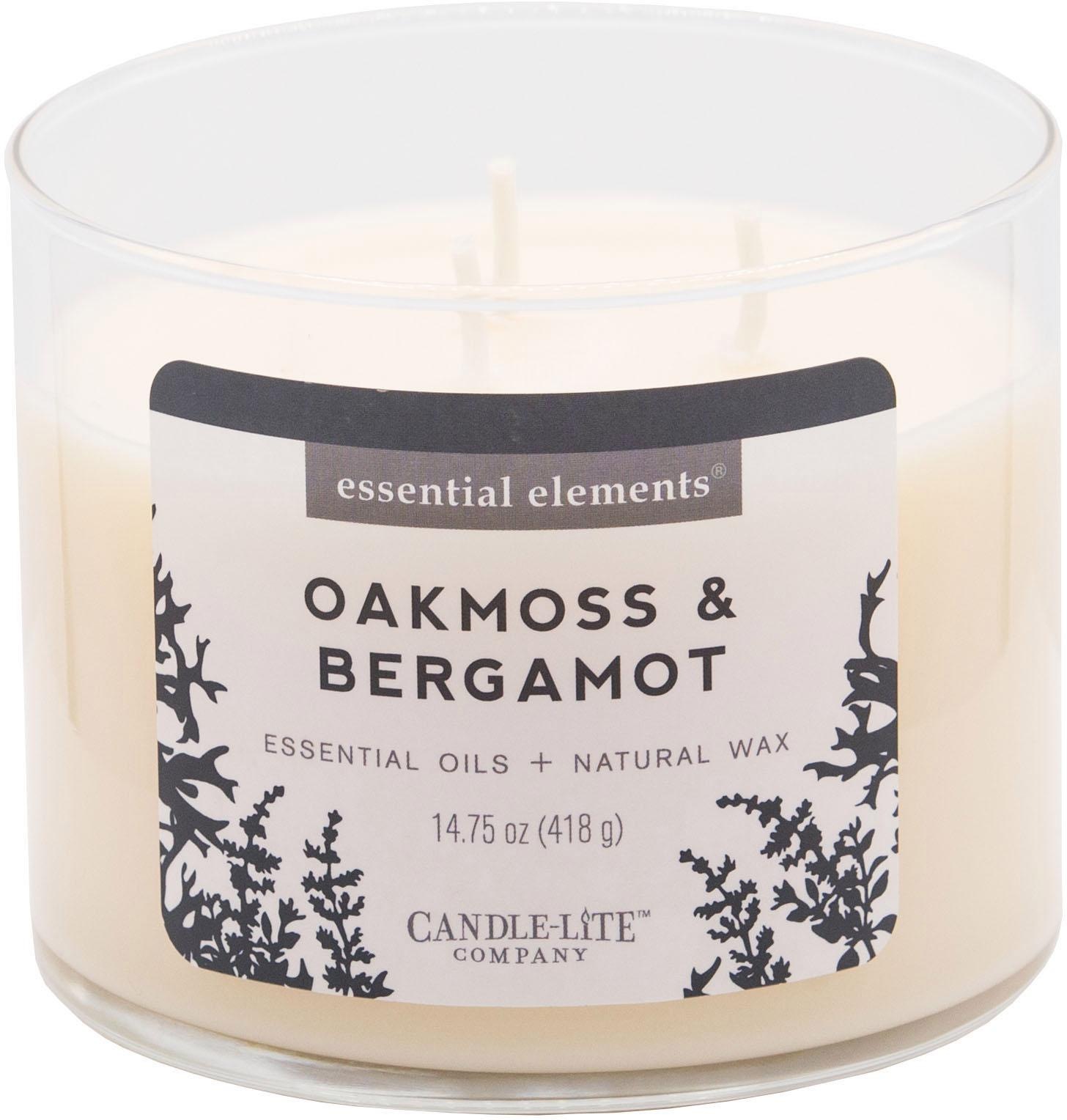 Candle-lite™ Duftkerze »Essential Elements - Oakmoss & Bergamot«