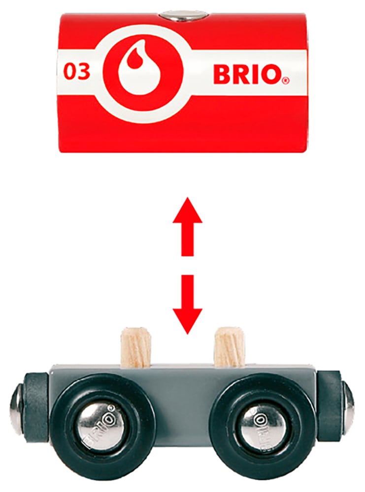 BRIO® Spielzeug-Zug »BRIO World - Feuerwehr-Löschzug«