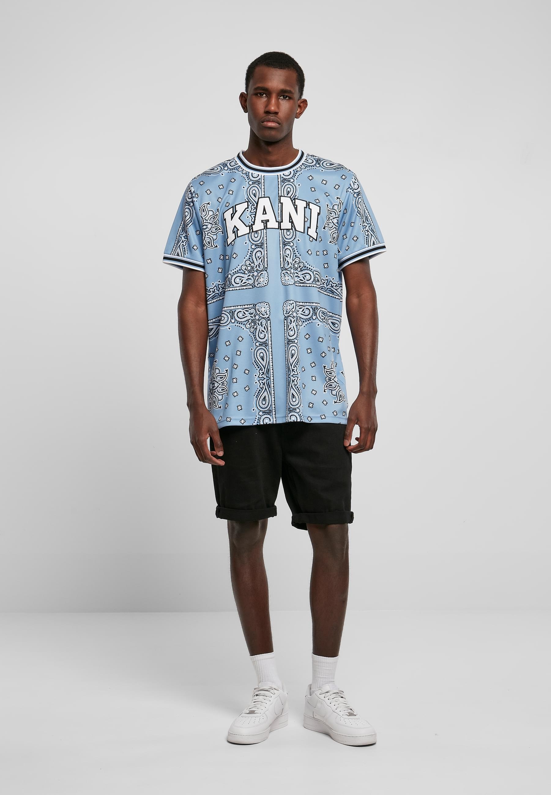 Karl Kani T-Shirt »Karl Kani Men KM222-013-1 Serif Paisley Mesh Tee«, (1 tlg.)