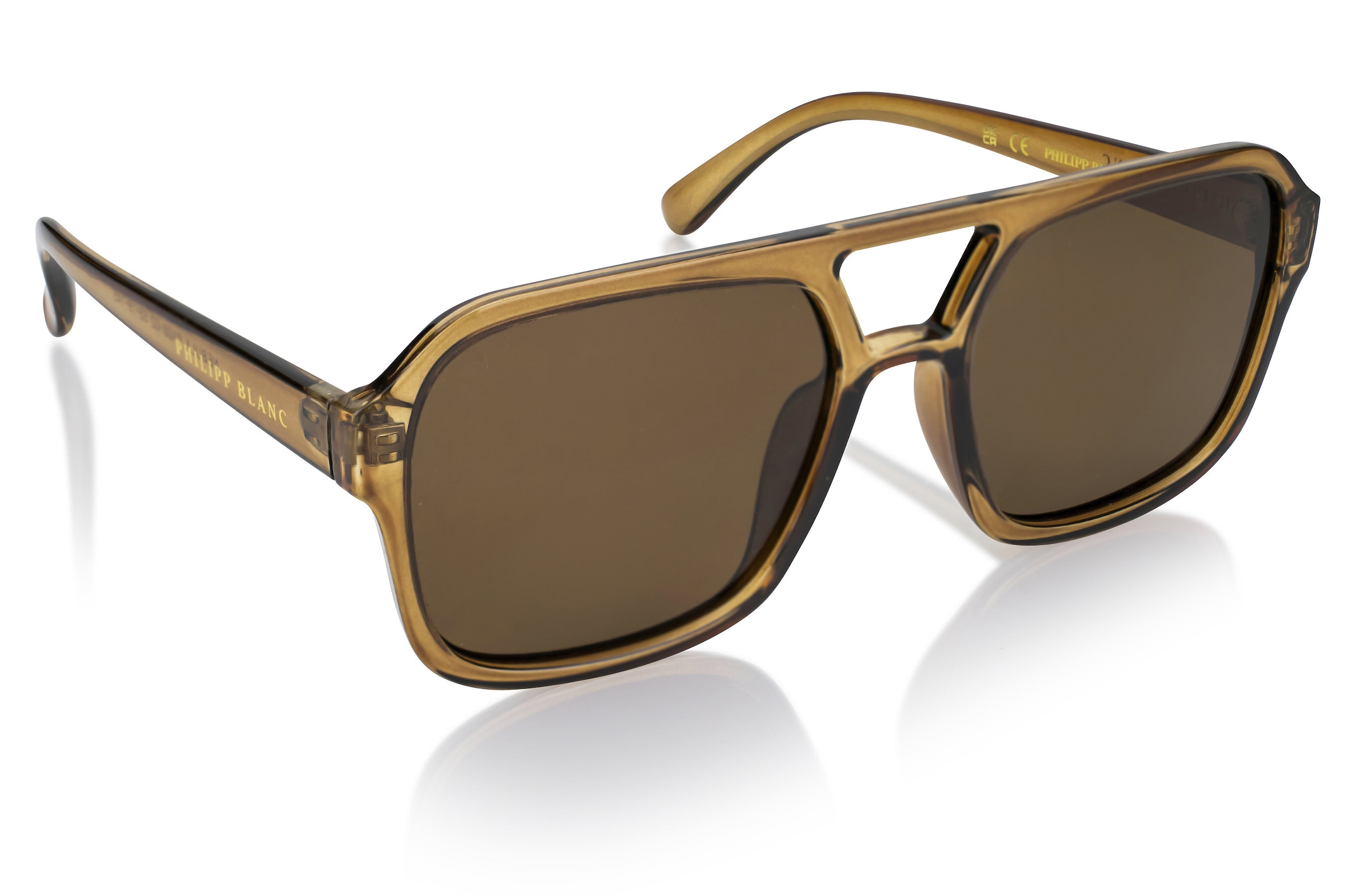 PHILIPP BLANC Sonnenbrille »PA08-02« Glas 0,74 mm, polarisierte Gläser, UV400, CAT3.0