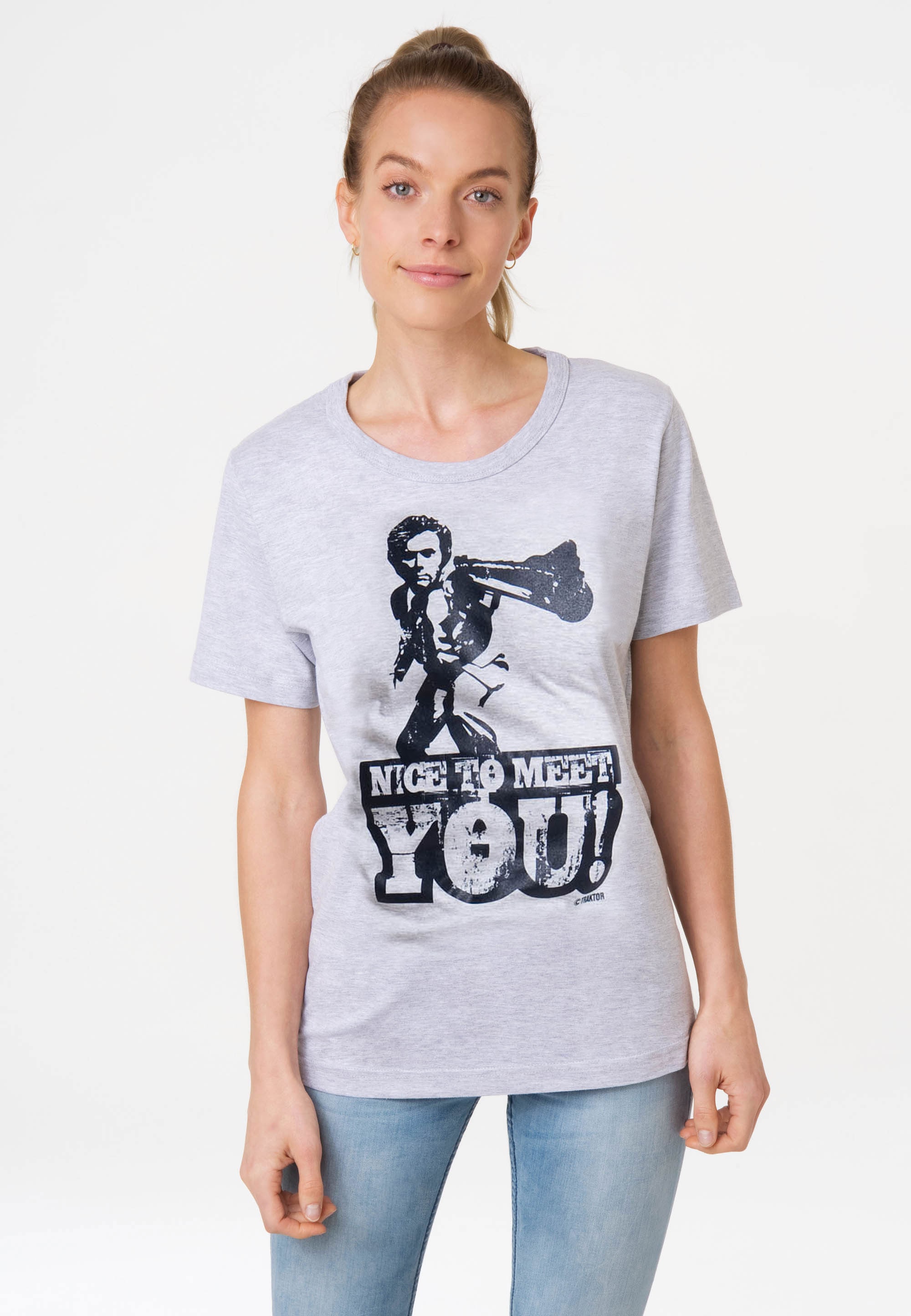 LOGOSHIRT T-Shirt »Dirty Harry Print kaufen Meet BAUR | You«, coolem mit To - Nice