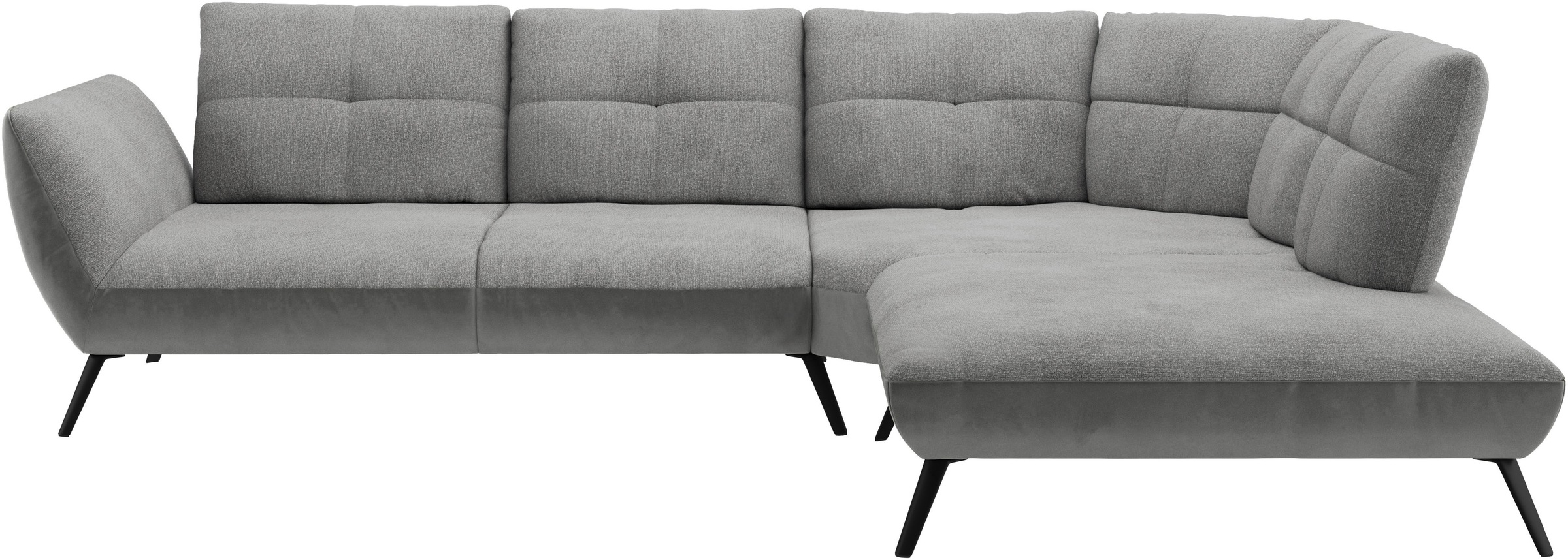 Places of Style Ecksofa »Mikado L-Form«, inkl. Sitztiefenverstellung und Armteilverstellung