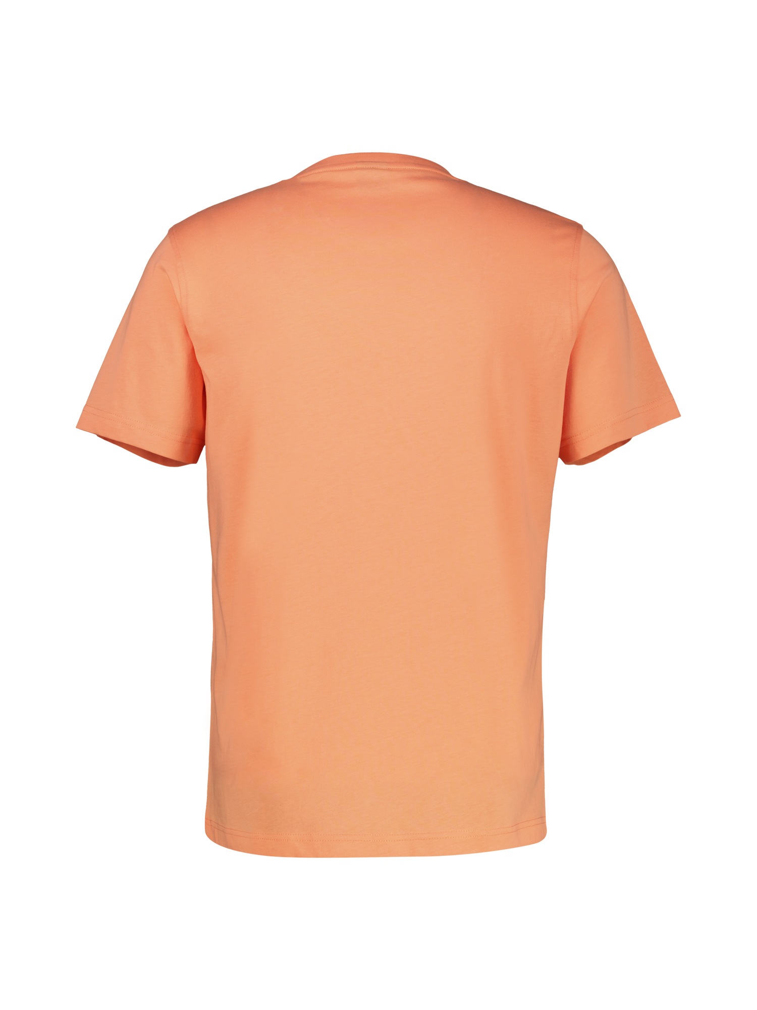 LERROS T-Shirt »LERROS Basic T-Shirt mit Logostitch, unifarben«
