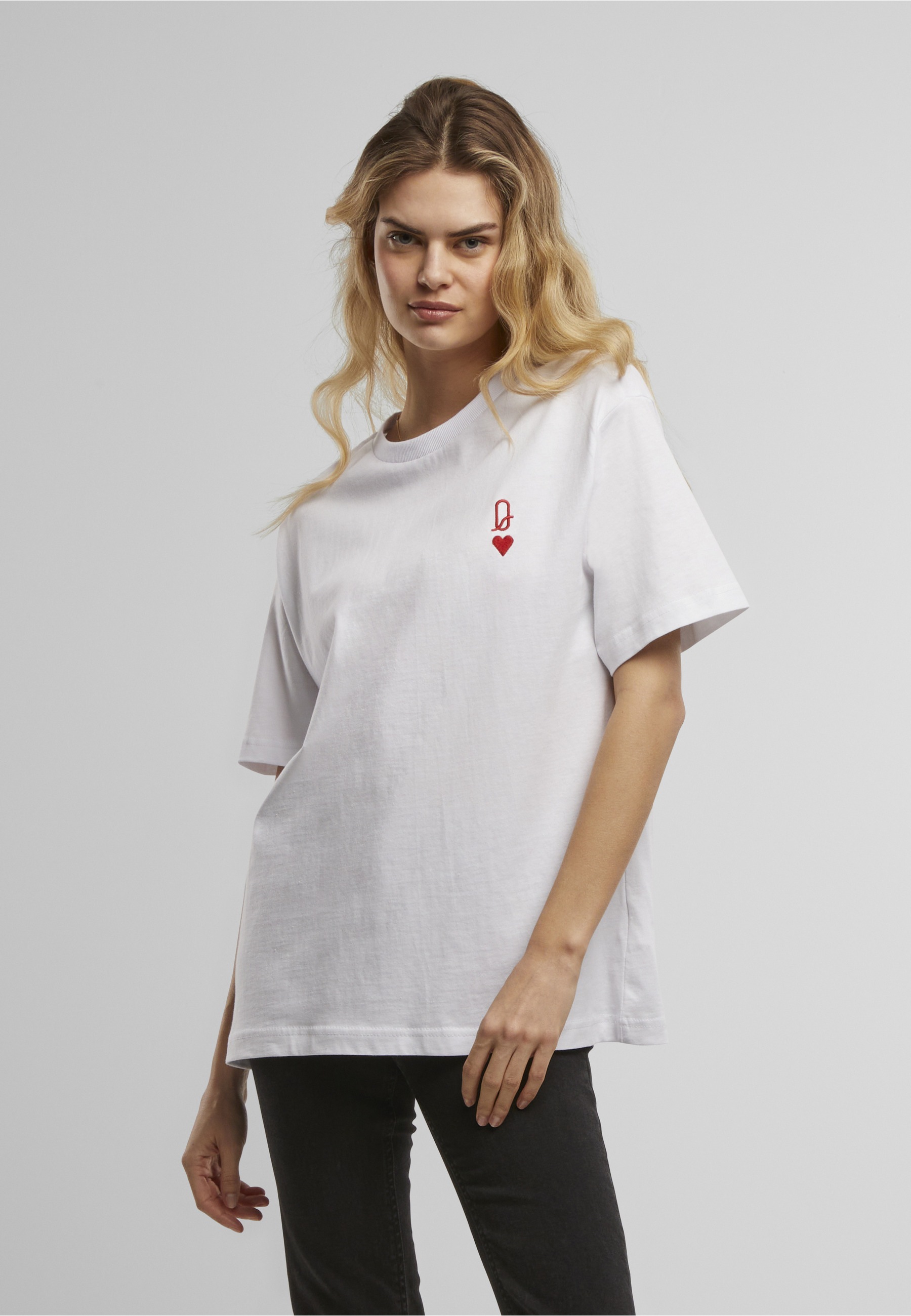 Thumbnail - Miss Tee T-Shirt "Miss Tee Queen Card EMB Tee" 1 Stk.