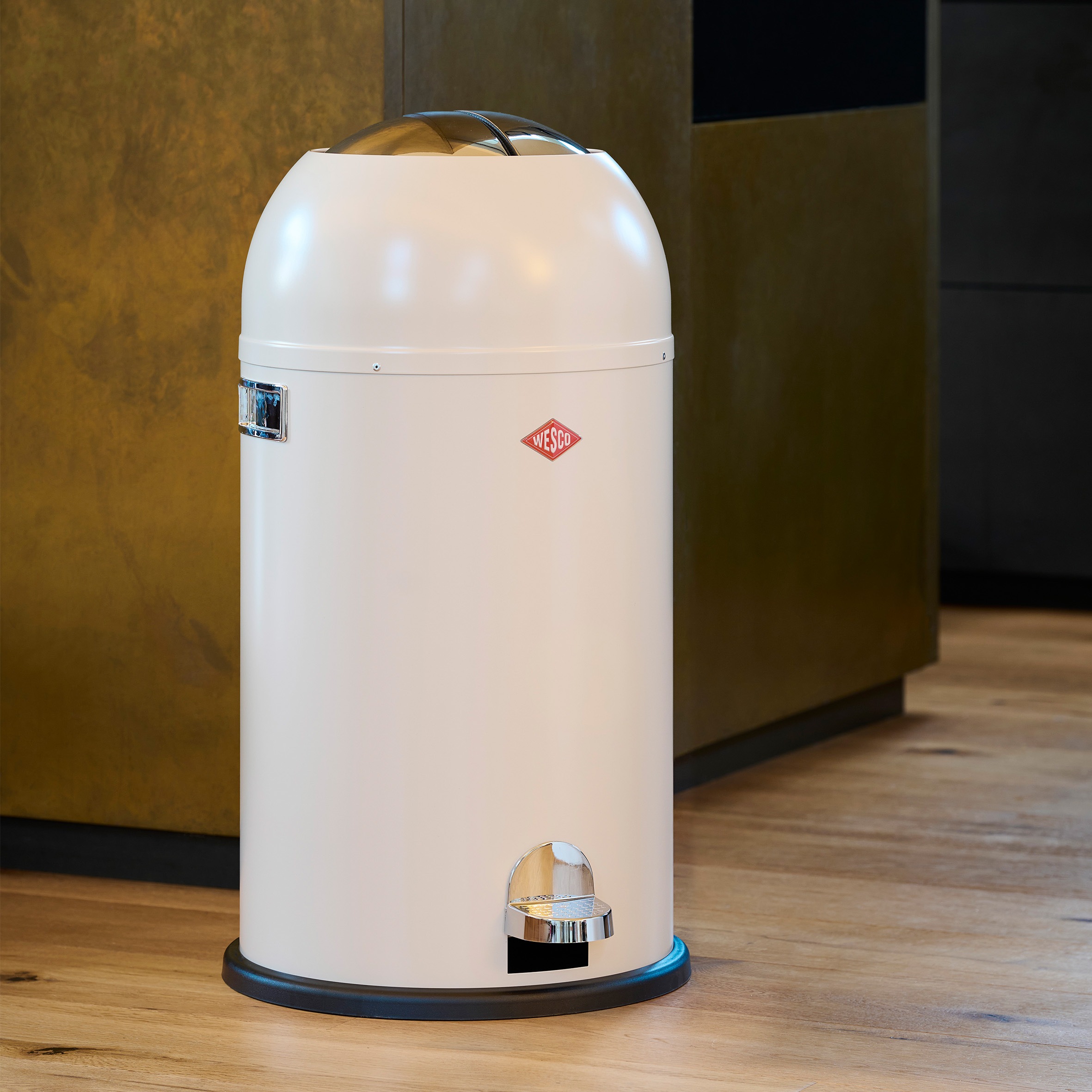 WESCO Mülleimer "Kickmaster" 1 Behälter Abfallsammler mit Dämpfer, 33 Liter günstig online kaufen