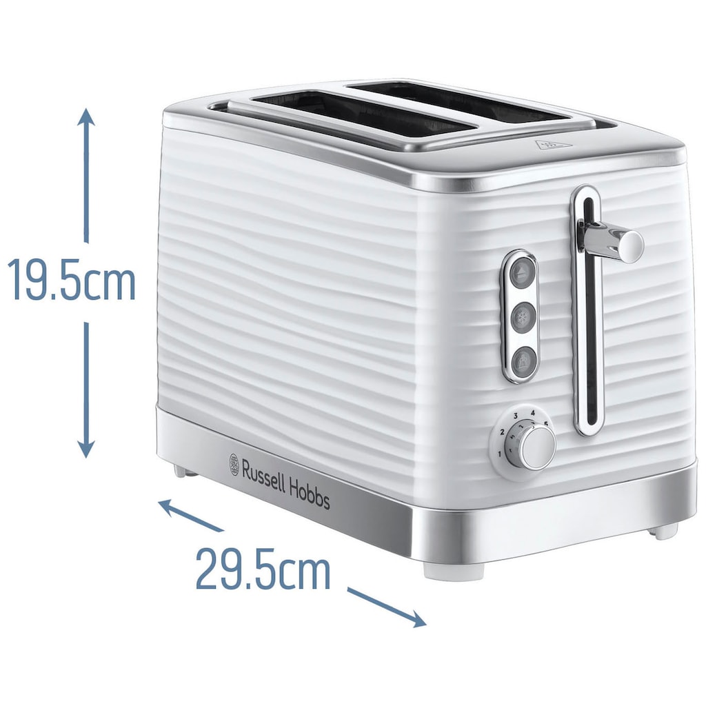 RUSSELL HOBBS Toaster »Inspire 24370-56«, 2 kurze Schlitze, 1050 W