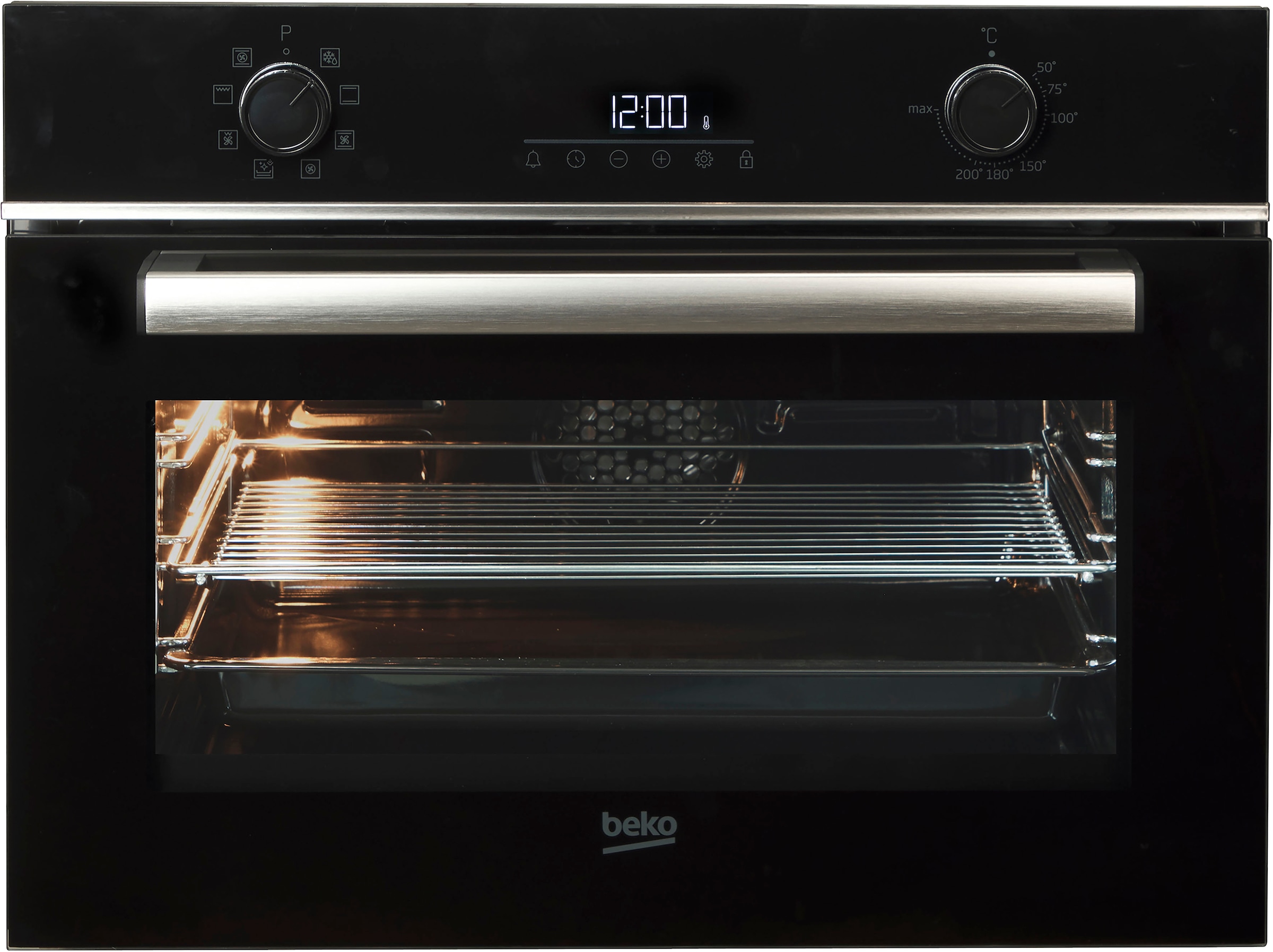 BEKO Einbaubackofen  »BBCM13300X«, SteamShine