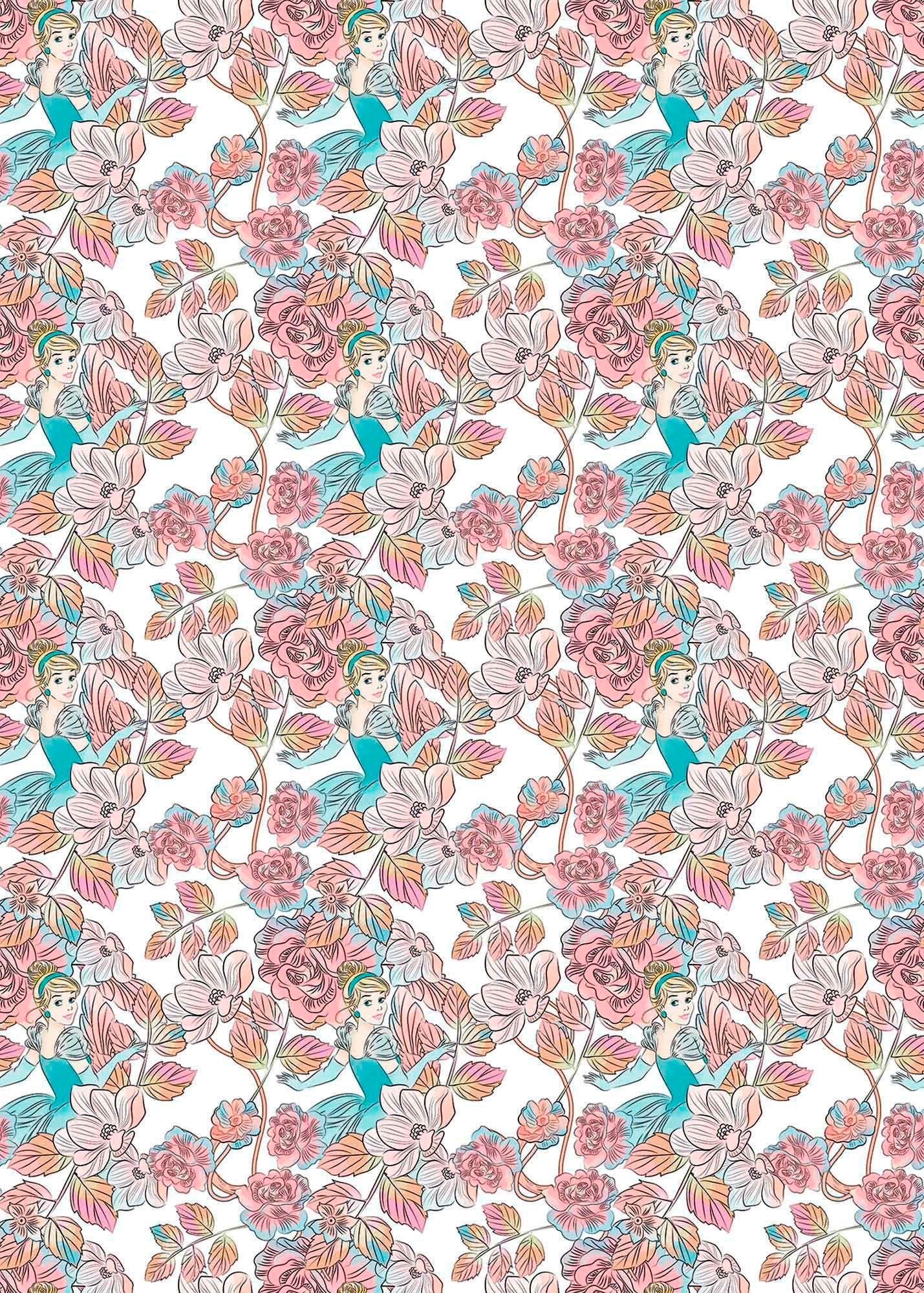 Komar Vliestapete »Cinderella Blossom« 200x2...