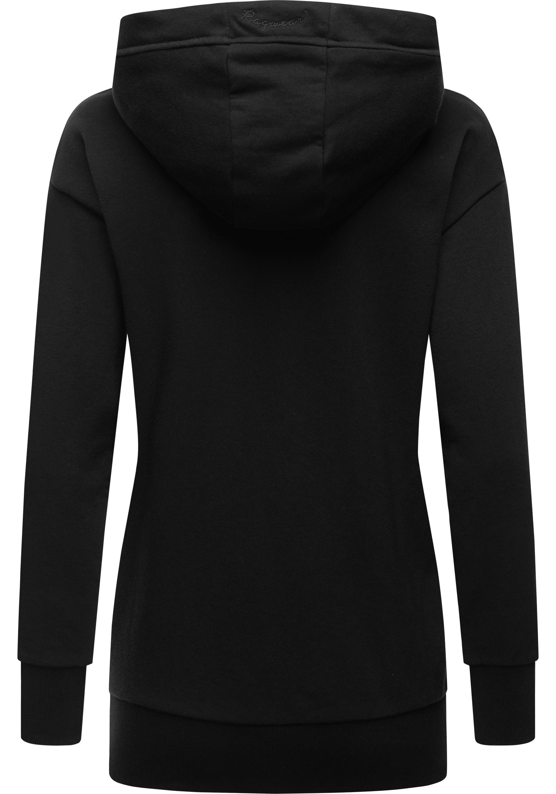 Ragwear Stehkragenpullover »Yodis« modischer Kapuzenpullover mit hohem Kragen