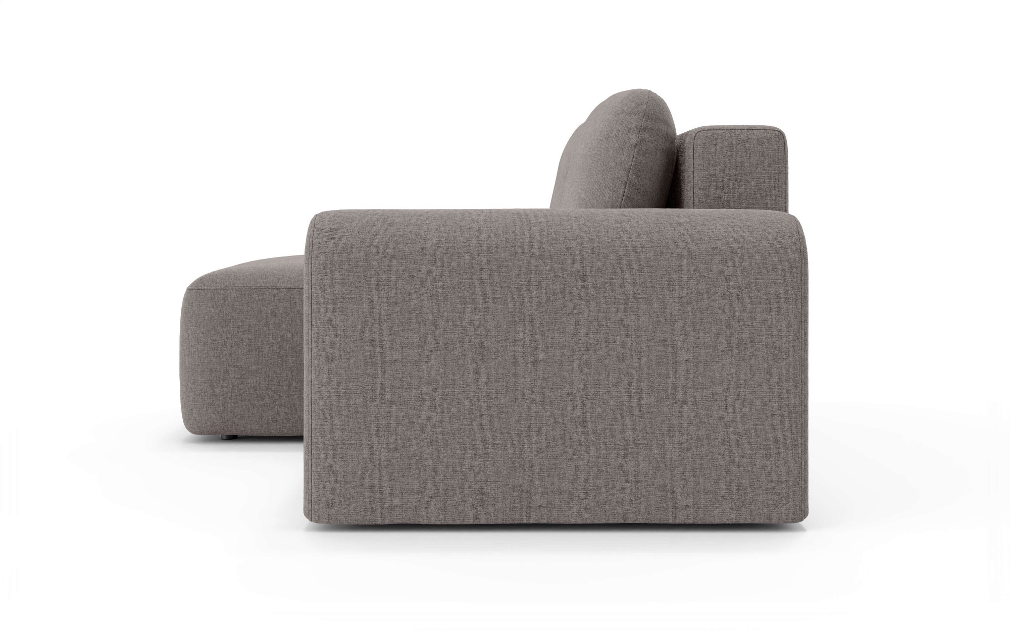 OTTO home Ecksofa »LEOO universell Schlafsofa mit Bettkasten, Maße B/T/H: 272/152/84,5 cm«, L-Form mit Recamiere rechts oder links montierbar, hoher Sitzkomfort
