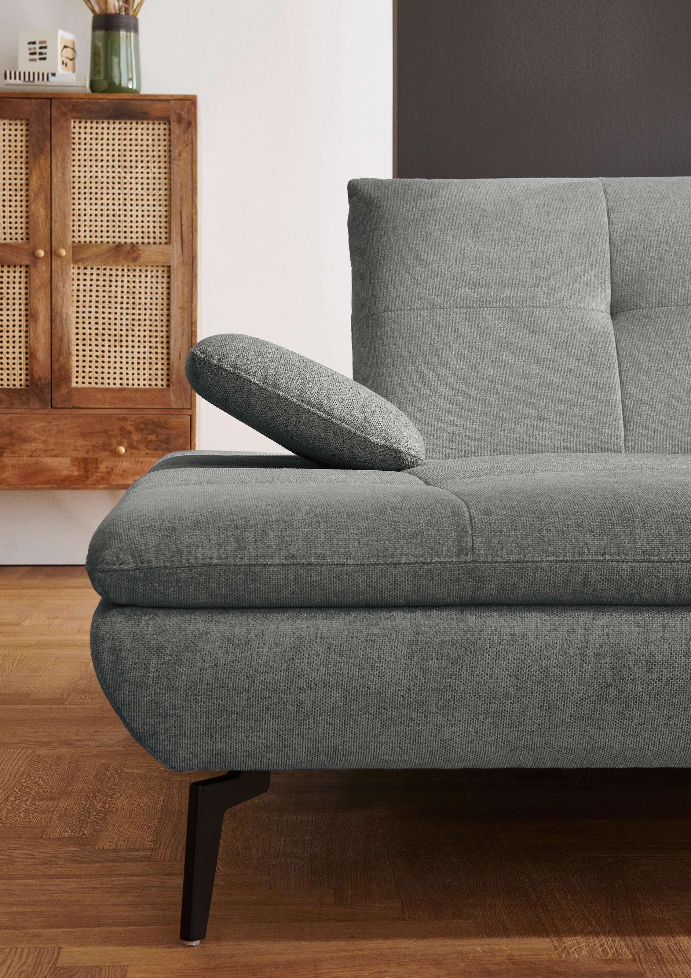 Die PlanBar Ecksofa »MP-IN23002 L-Form«, (2 St.), wahlweise mit Armteil- und Sitztiefenverstellung