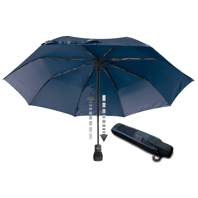 Black Friday EuroSCHIRM® Taschenregenschirm »light trek«, Automatik, mit  integriertem Kompass | BAUR
