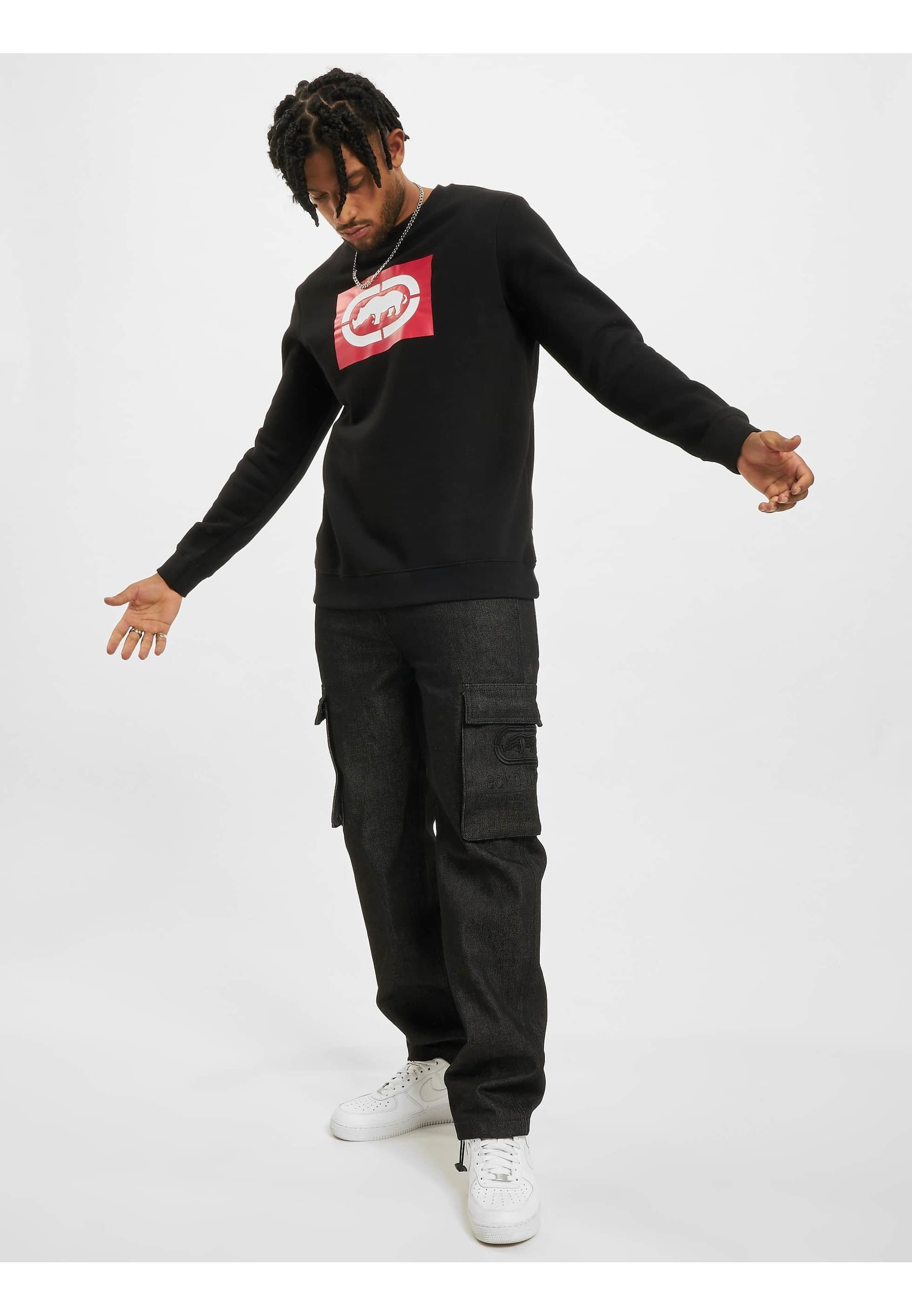 Ecko Unltd. Rundhalspullover »Ecko Unltd. Pullover Ecko Unltd. Base Sweatshirt Black«, (1 tlg.)