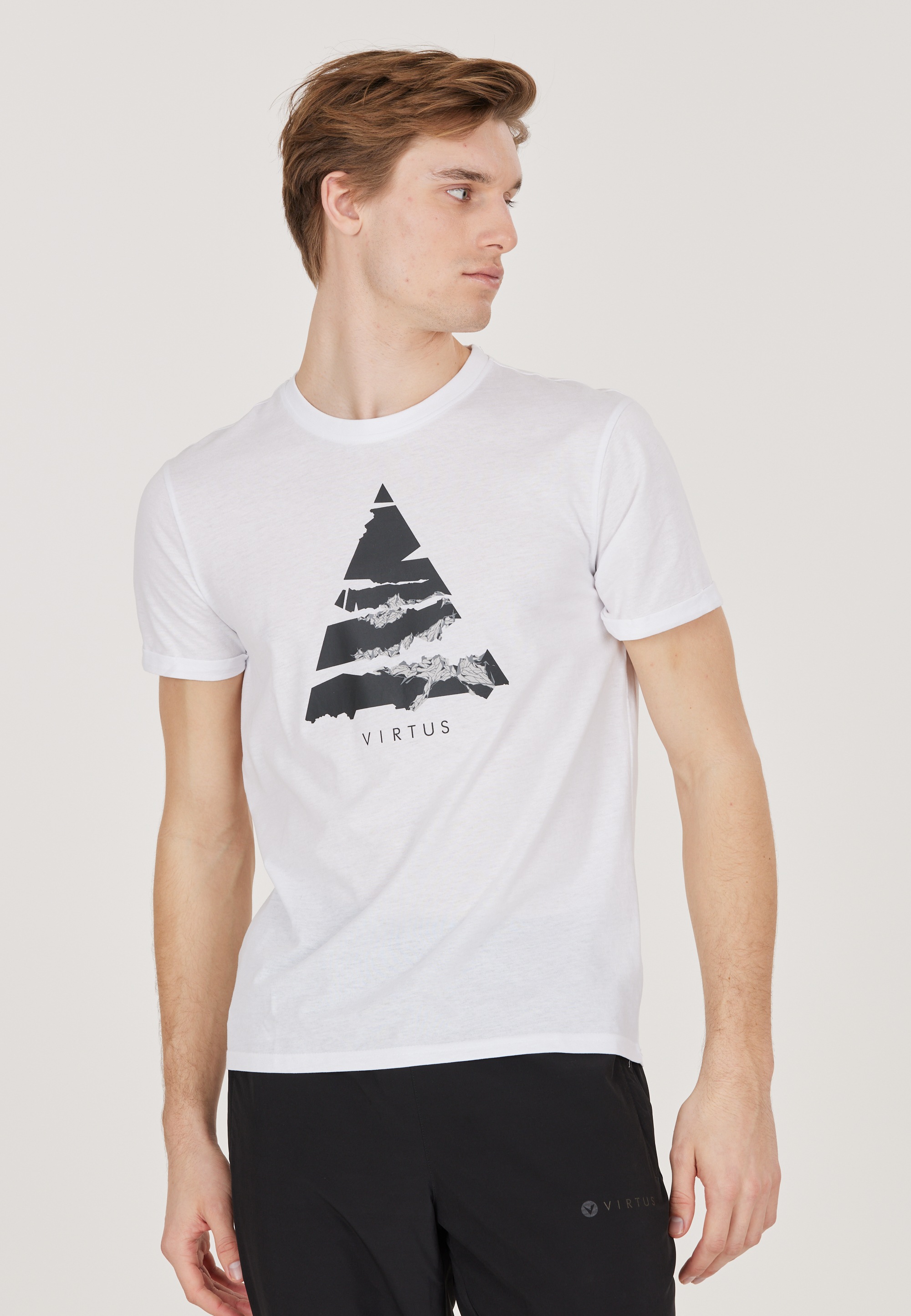 Virtus T-Shirt »Eastno« Angenehm weich mit sportlichem Print