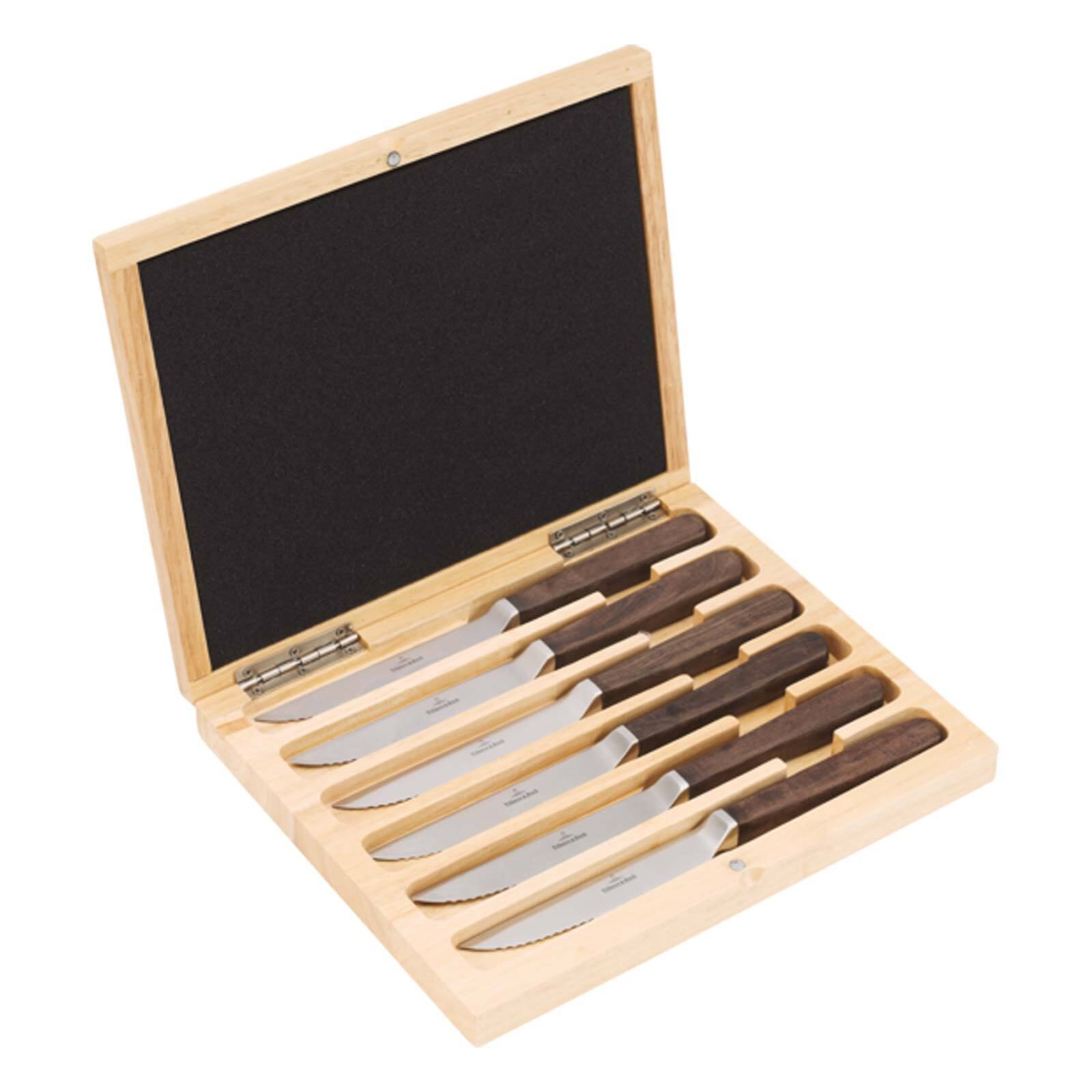 Villeroy & Boch Besteck-Set "Steakmesser Texas 23,5 cm 6er Set silber" günstig online kaufen