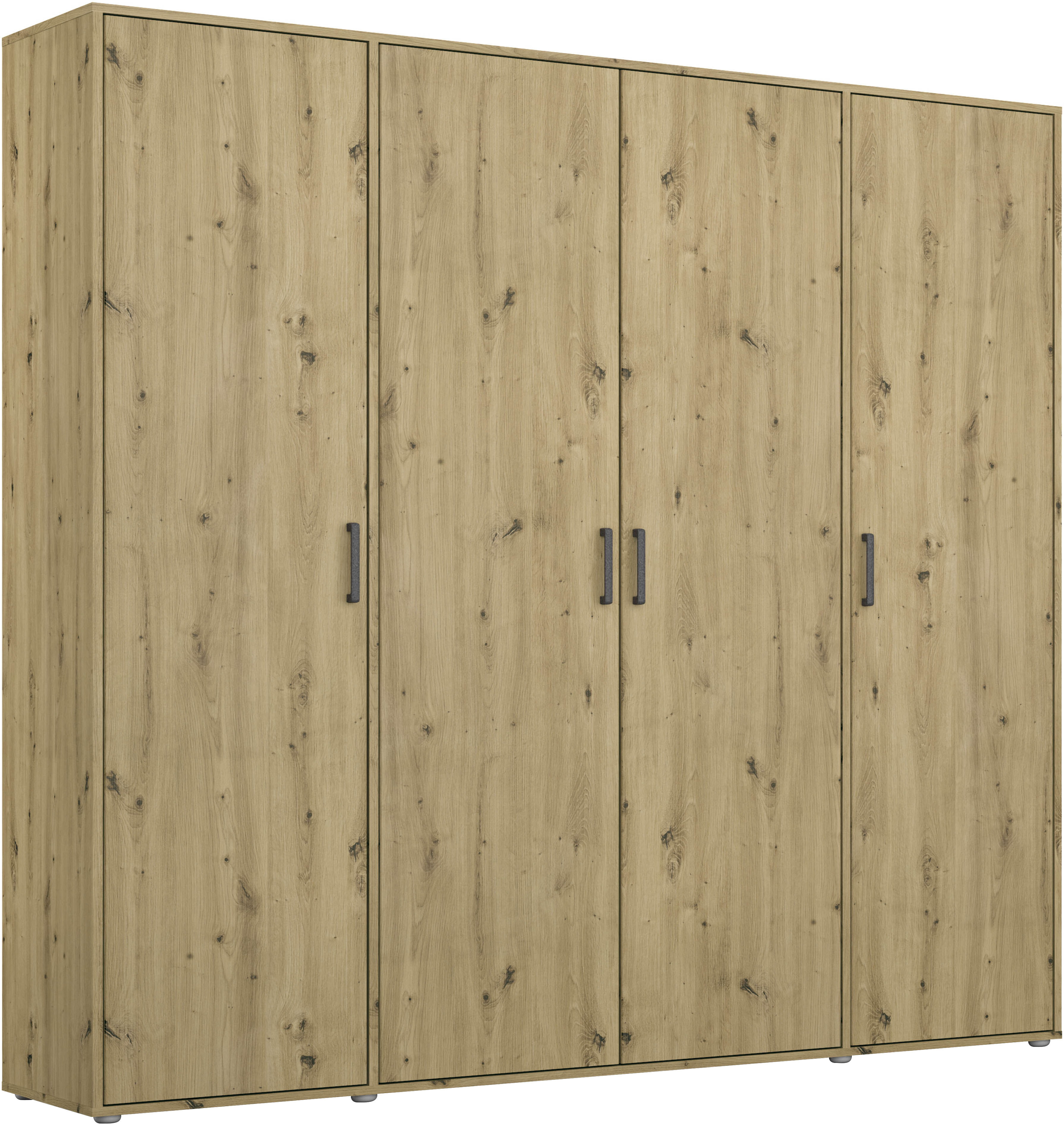 rauch Kleiderschrank "VOYAGER Garderobe Wäscheschrank Schlafzimmer" in 3 verschiedenen Ausstattungen BASIC/CLASSIC/PREMIUM, mit 2 modernen Griffvarianten, viel Stauraum MADE IN GERMANY