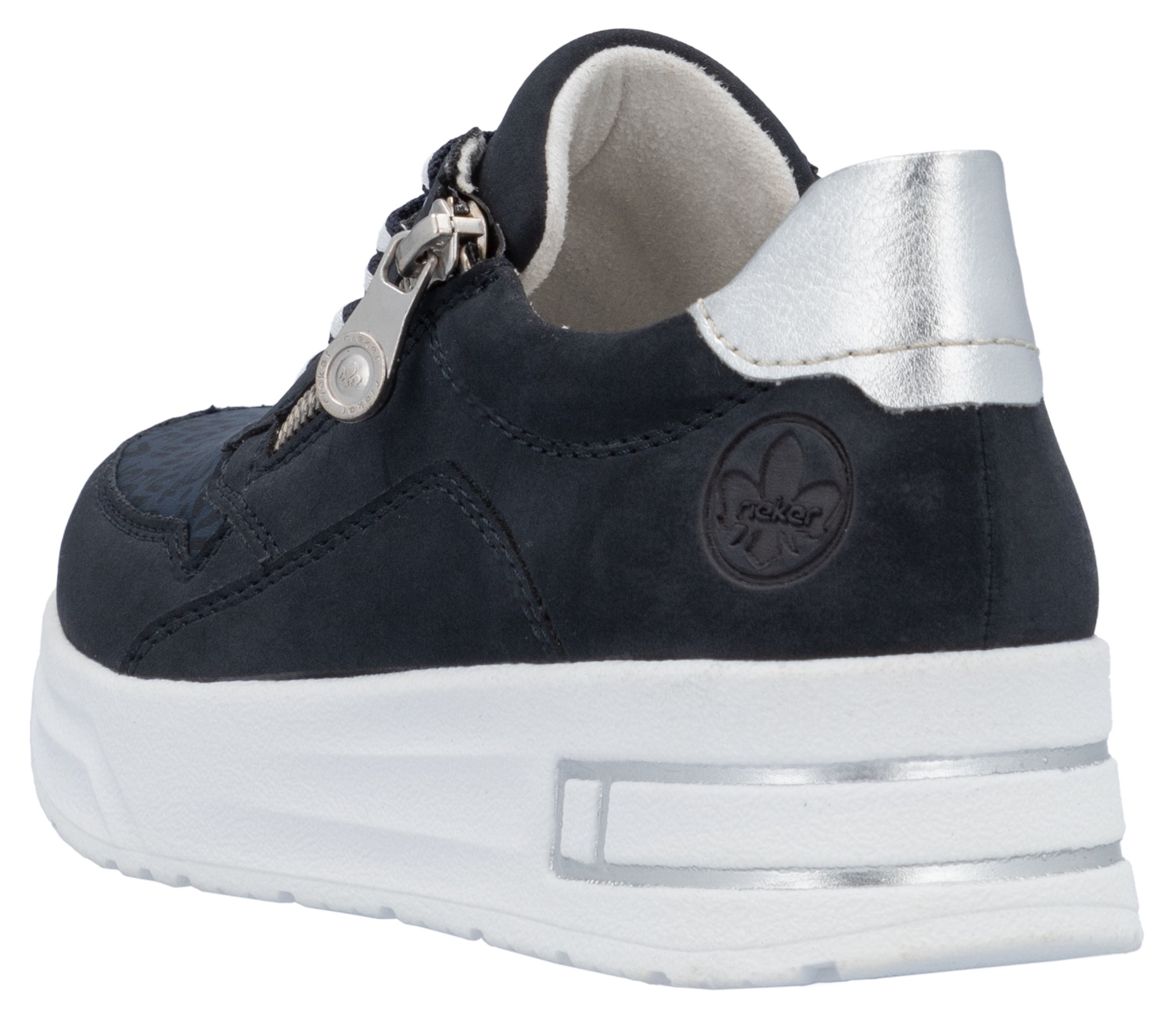 Rieker Plateausneaker, Schnürschuh, Halbschuh, Freizeitschuh mit Soft-Einlage