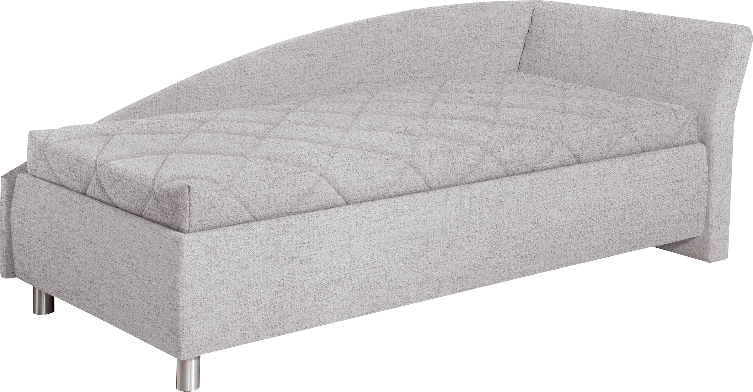 alina Schlafsofa »Lindsay«, Bettkasten, Zierkissen-Set aus: 2 Stk. 40x40cm, 1 Stk. 30x30cm