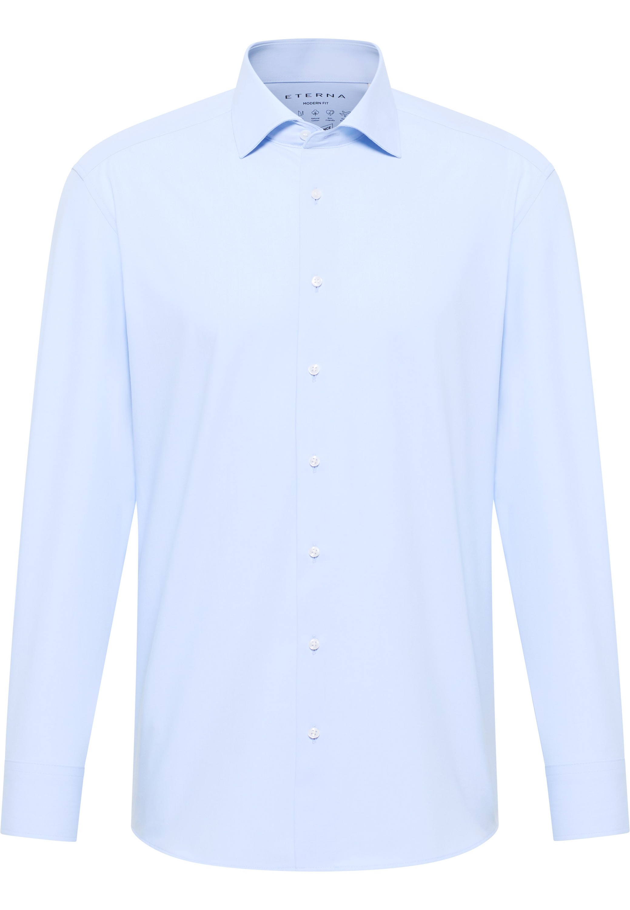 Eterna Langarmhemd »MODERN FIT«, NON IRON (bügelfrei)