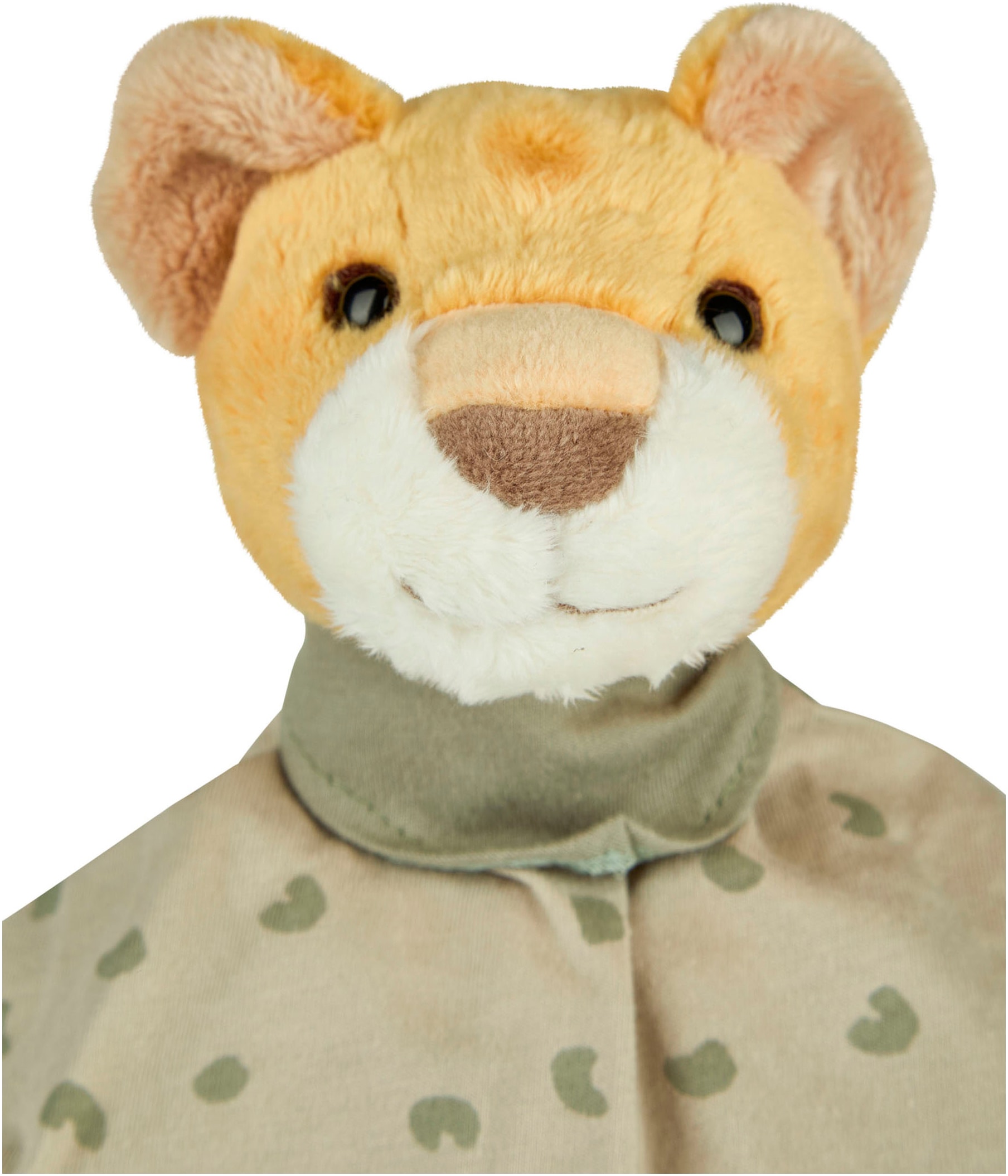 Sterntaler® Schmusetuch »Löwe Leo, M«, mit Beißring aus Silikon