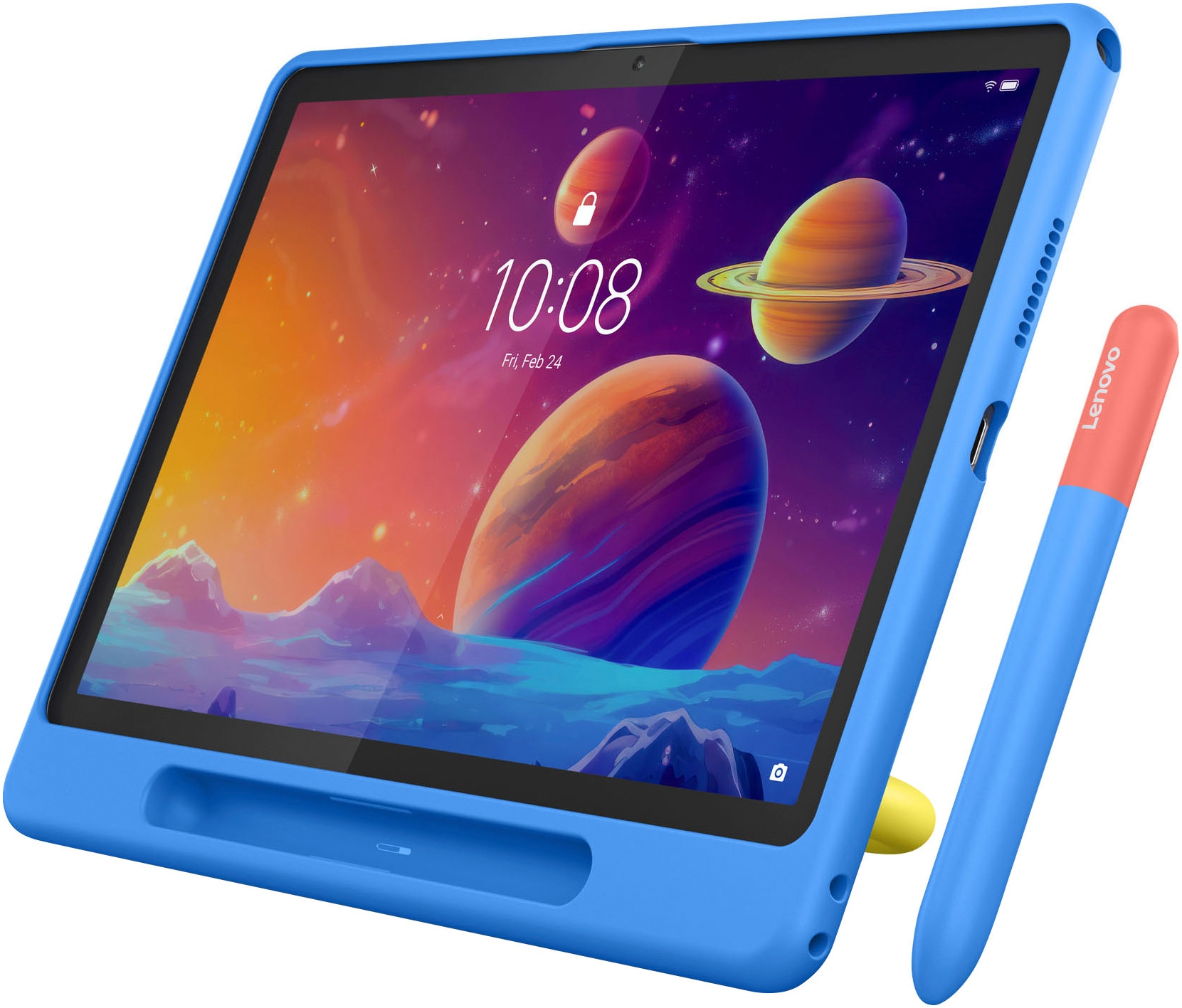 Lenovo Tablet »Tab 10,1 Zoll mit TPU Schutzhülle«, (25,7 cm / 10,1 Zoll), Android, WUXGA,)