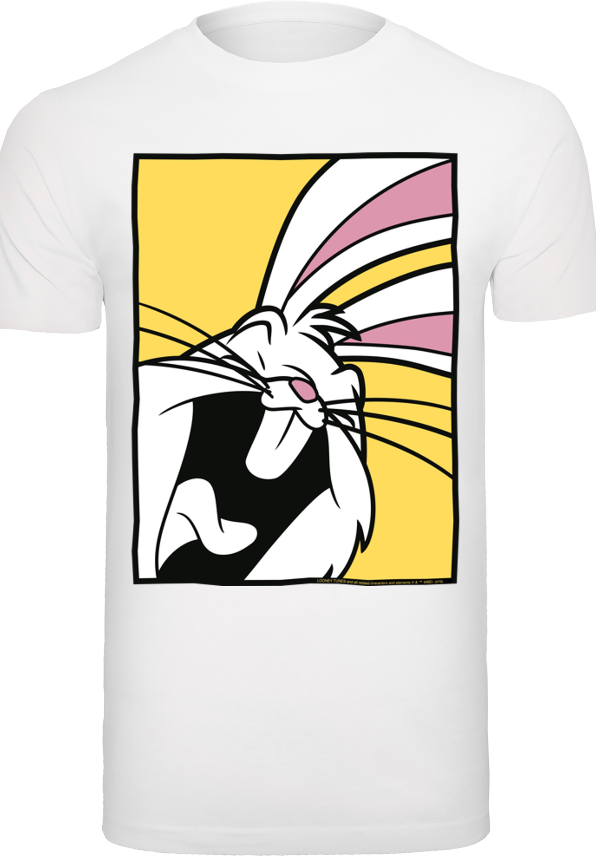 F4NT4STIC T-Shirt »Looney Tunes Bugs Bunny Laughing«, Print