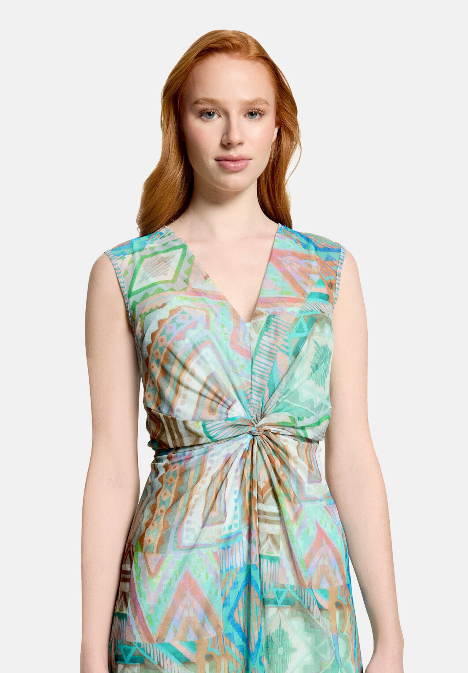 Cartoon Midikleid »Damen ohne Arm« Ohne Tasche