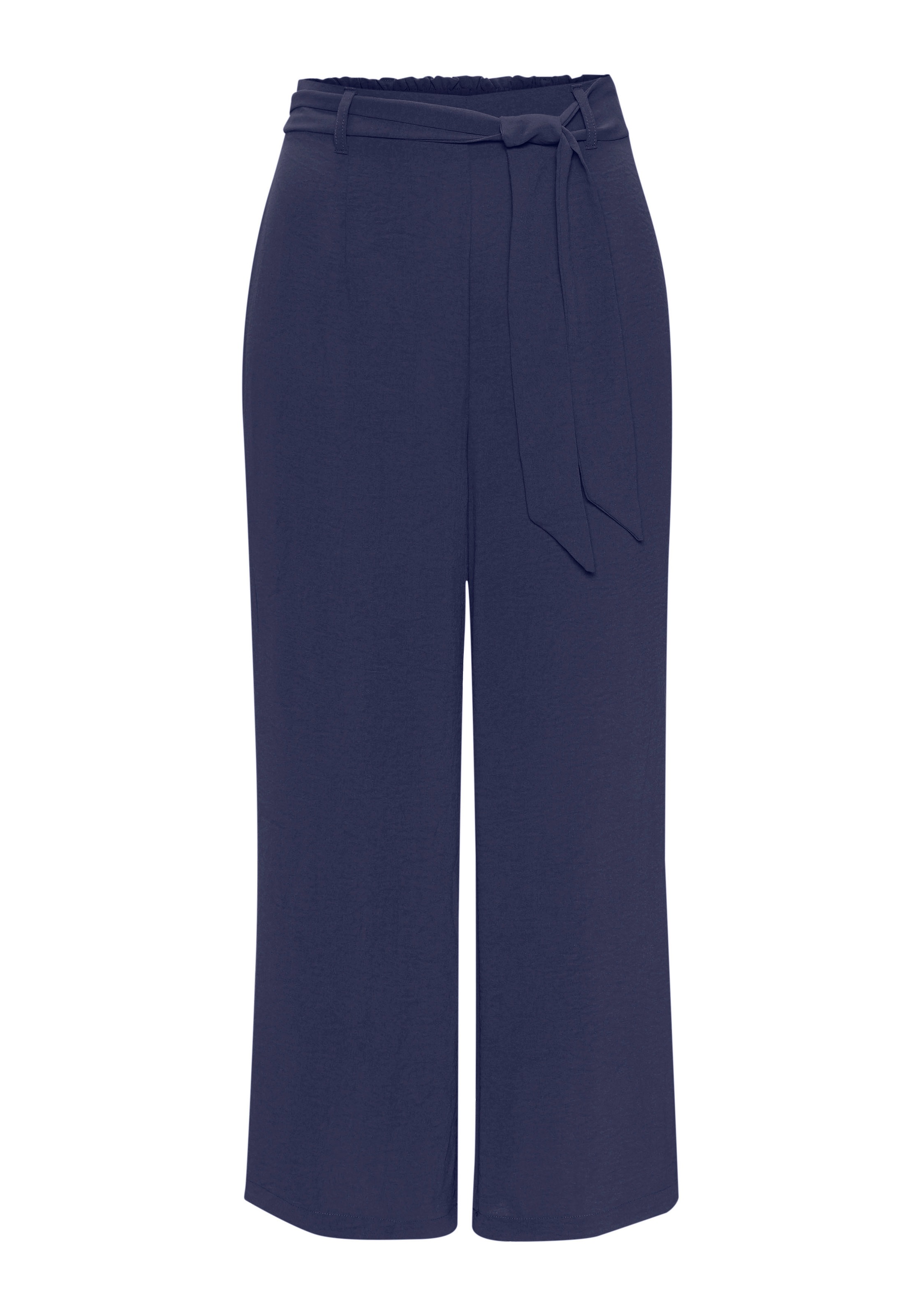 Vivance Schlupfhose, (mit Gürtel), mit elastischem Bund, Sommerhose, Basic günstig online kaufen