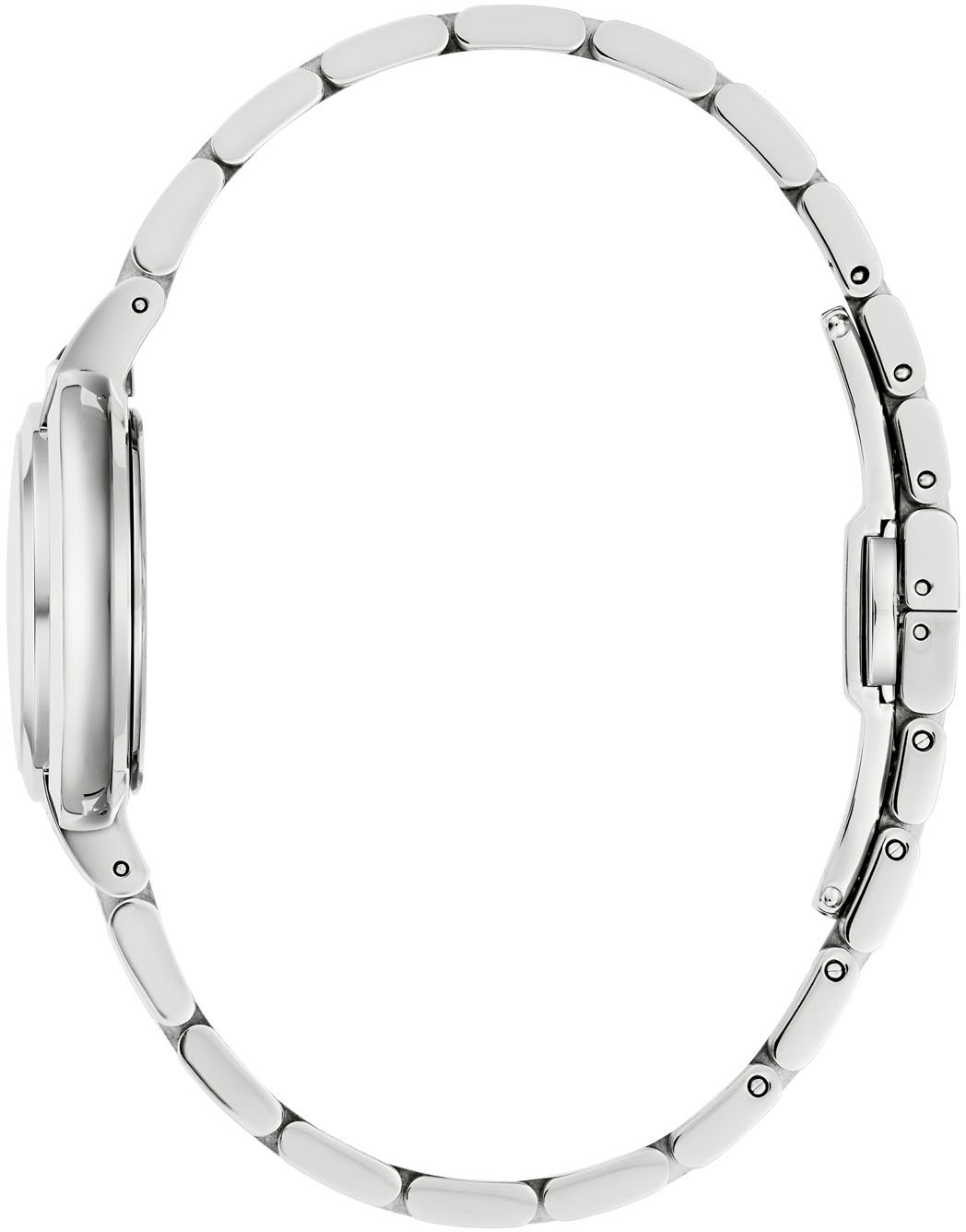 Bulova Quarzuhr »Rubaiyat«, Armbanduhr, Damenuhr, Edelstahlarmband, analog